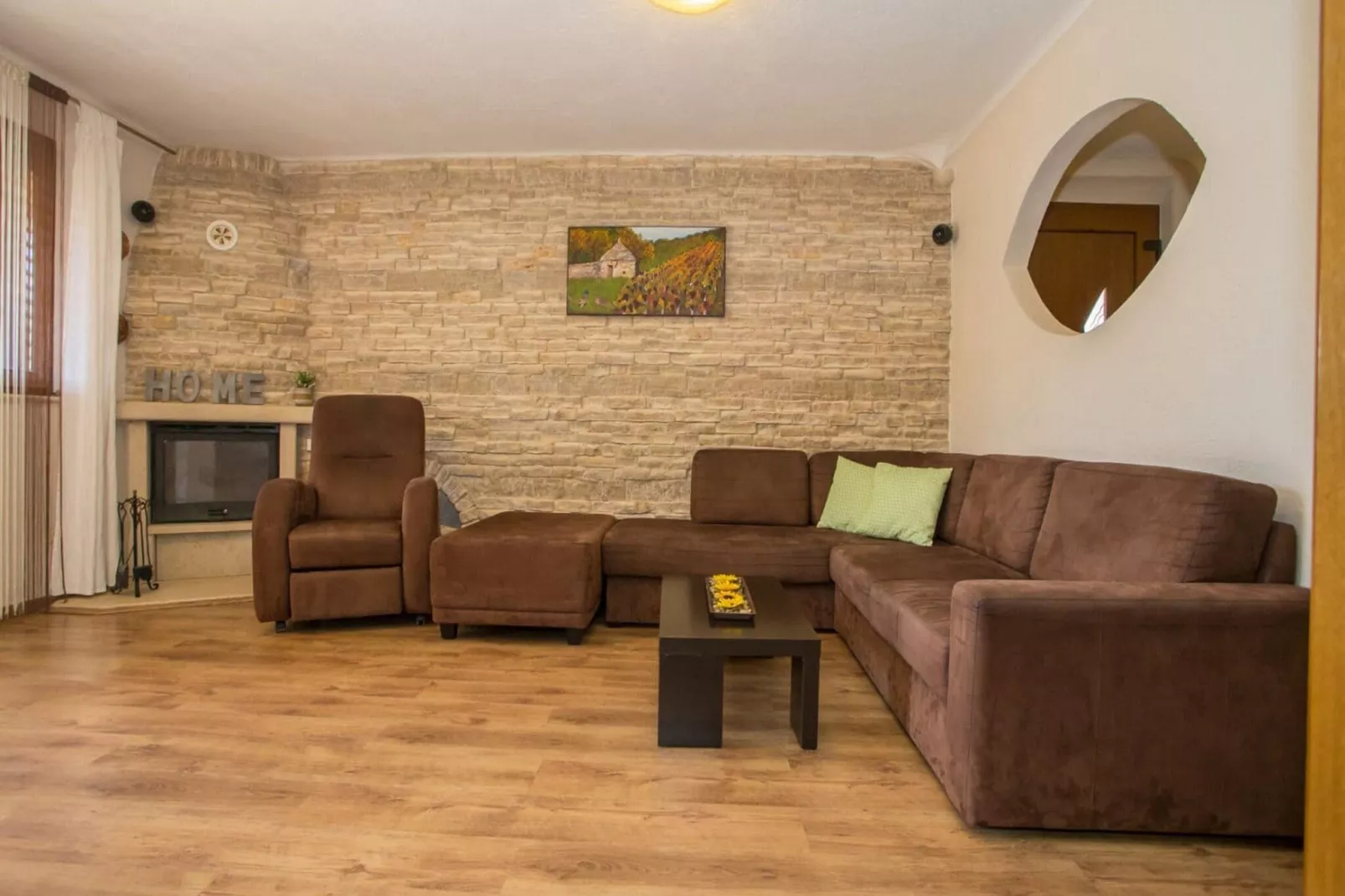 Apartments Andre Poreč - Two Bedroom Apartment with Terrace and Pool (Andre)-Living room