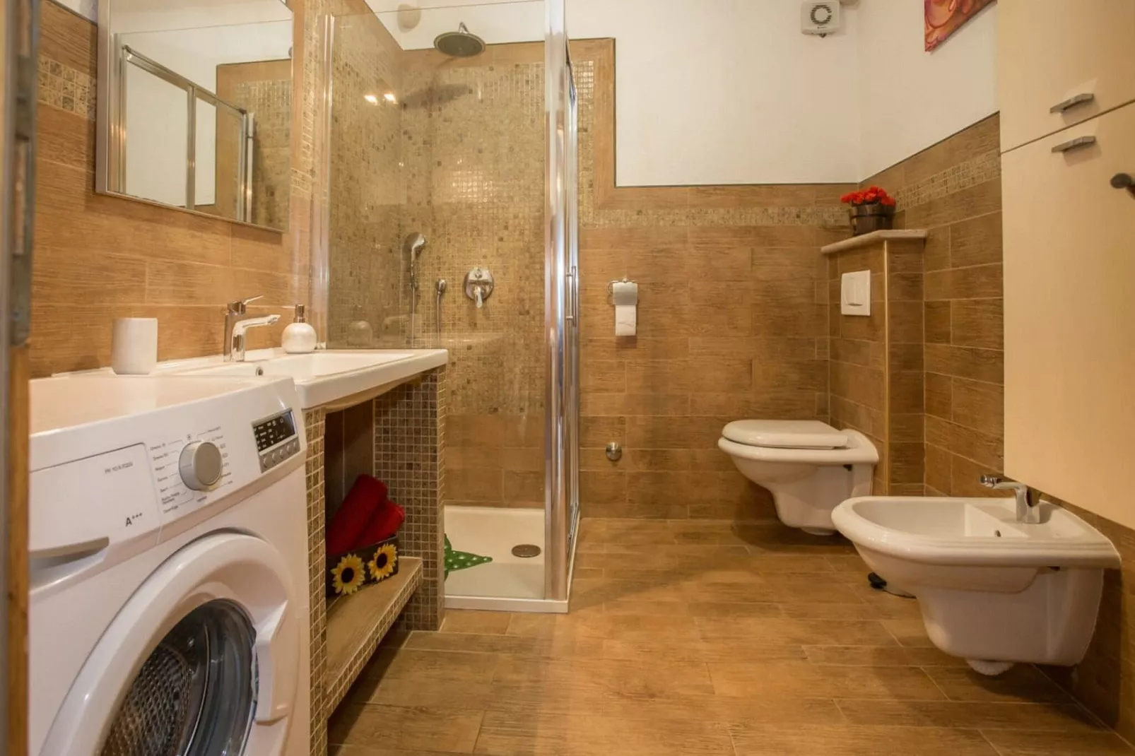 Apartments Andre Poreč - Two Bedroom Apartment with Terrace and Pool (Andre)-Bathroom