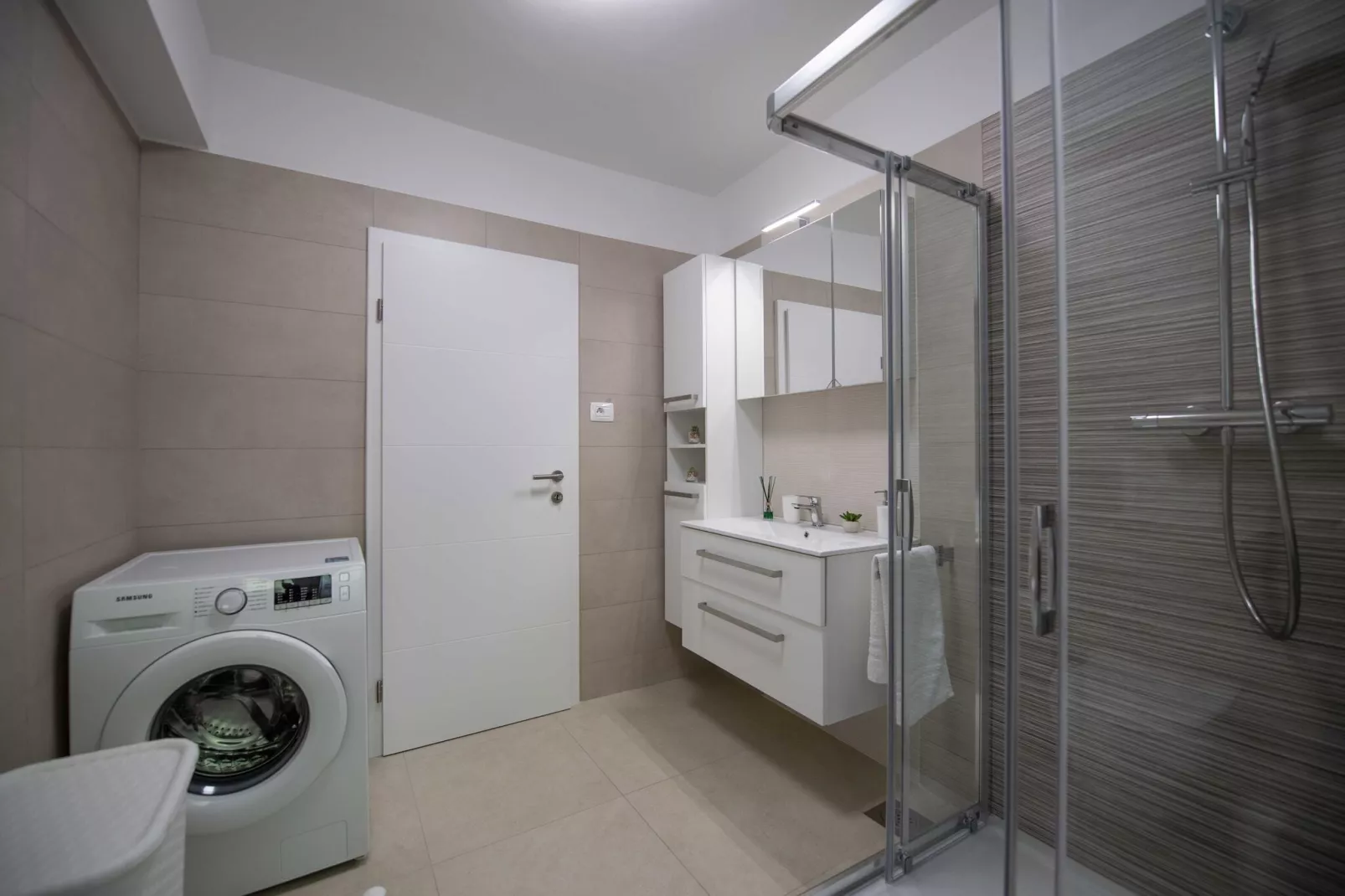 Apartment Sanja Opatija - Two bedroom apartment with Terrace and sea view-Salle de bain