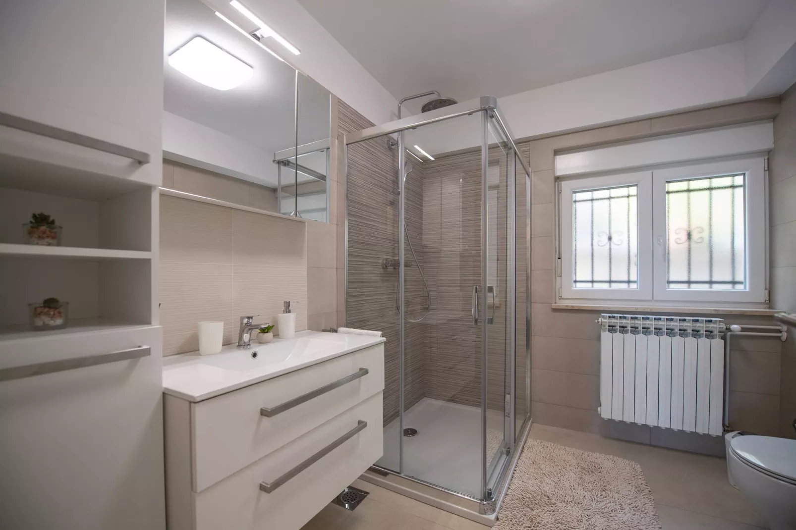 Apartment Sanja Opatija - Two bedroom apartment with Terrace and sea view-Salle de bain