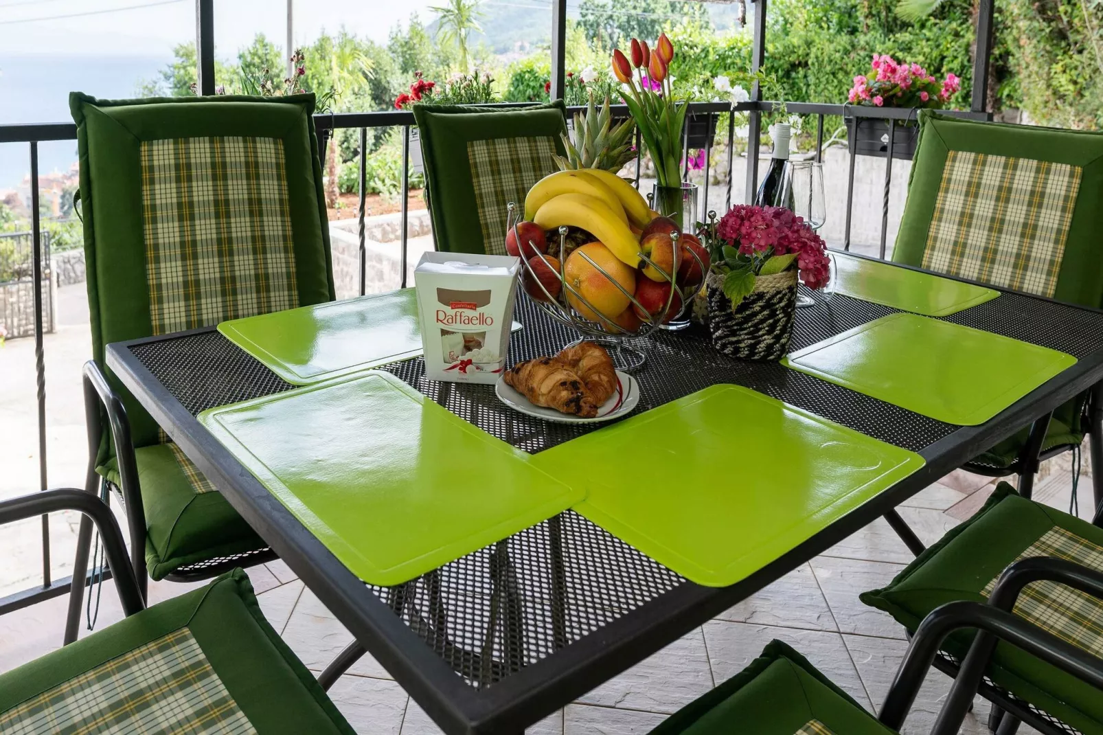 Apartment Sanja Opatija - Two bedroom apartment with Terrace and sea view-Balcon-terrasse