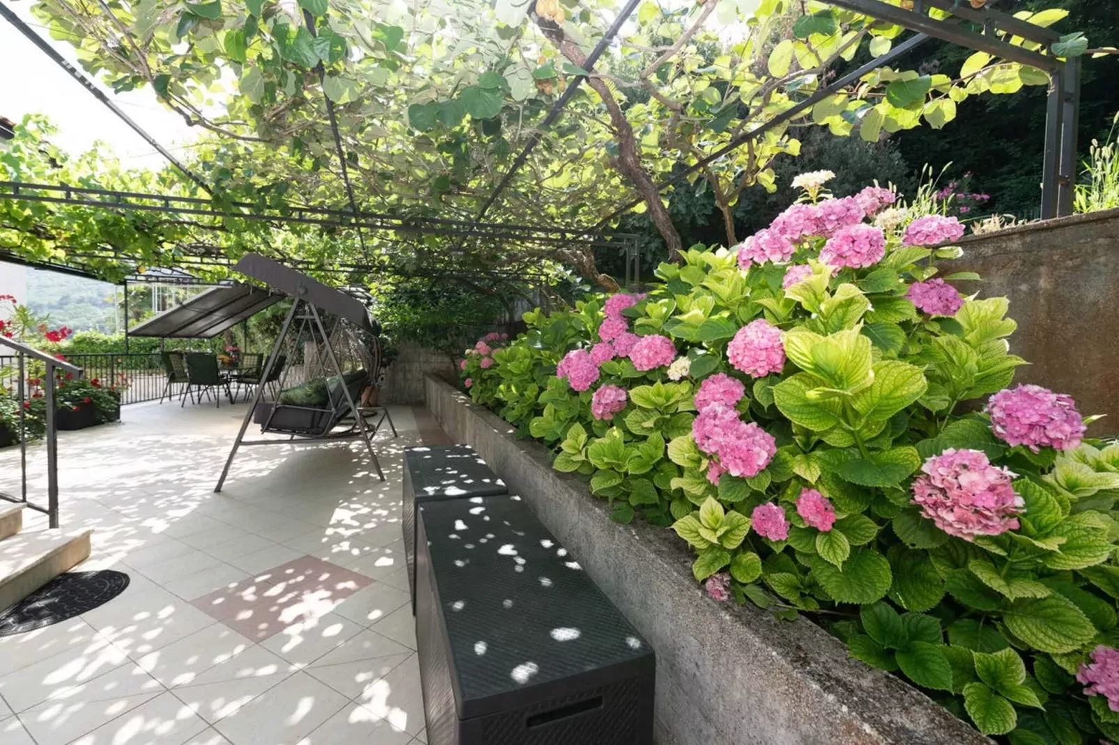 Apartment Sanja Opatija - Two bedroom apartment with Terrace and sea view-Terrasse