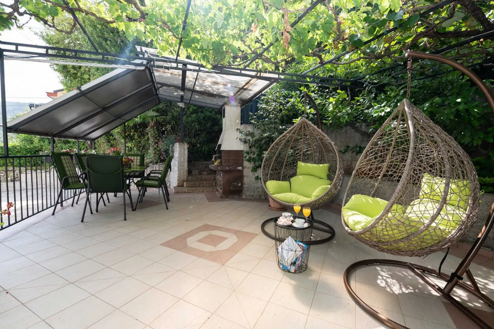 Apartment Sanja Opatija - Two bedroom apartment with Terrace and sea view-Terrasse