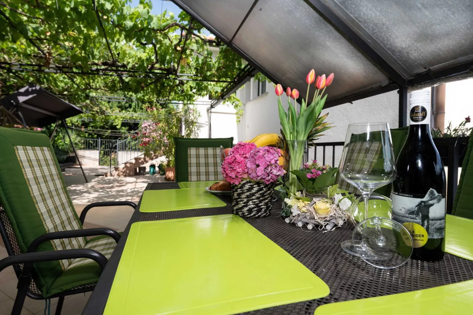 Apartment Sanja Opatija - Two bedroom apartment with Terrace and sea view-Terrasse