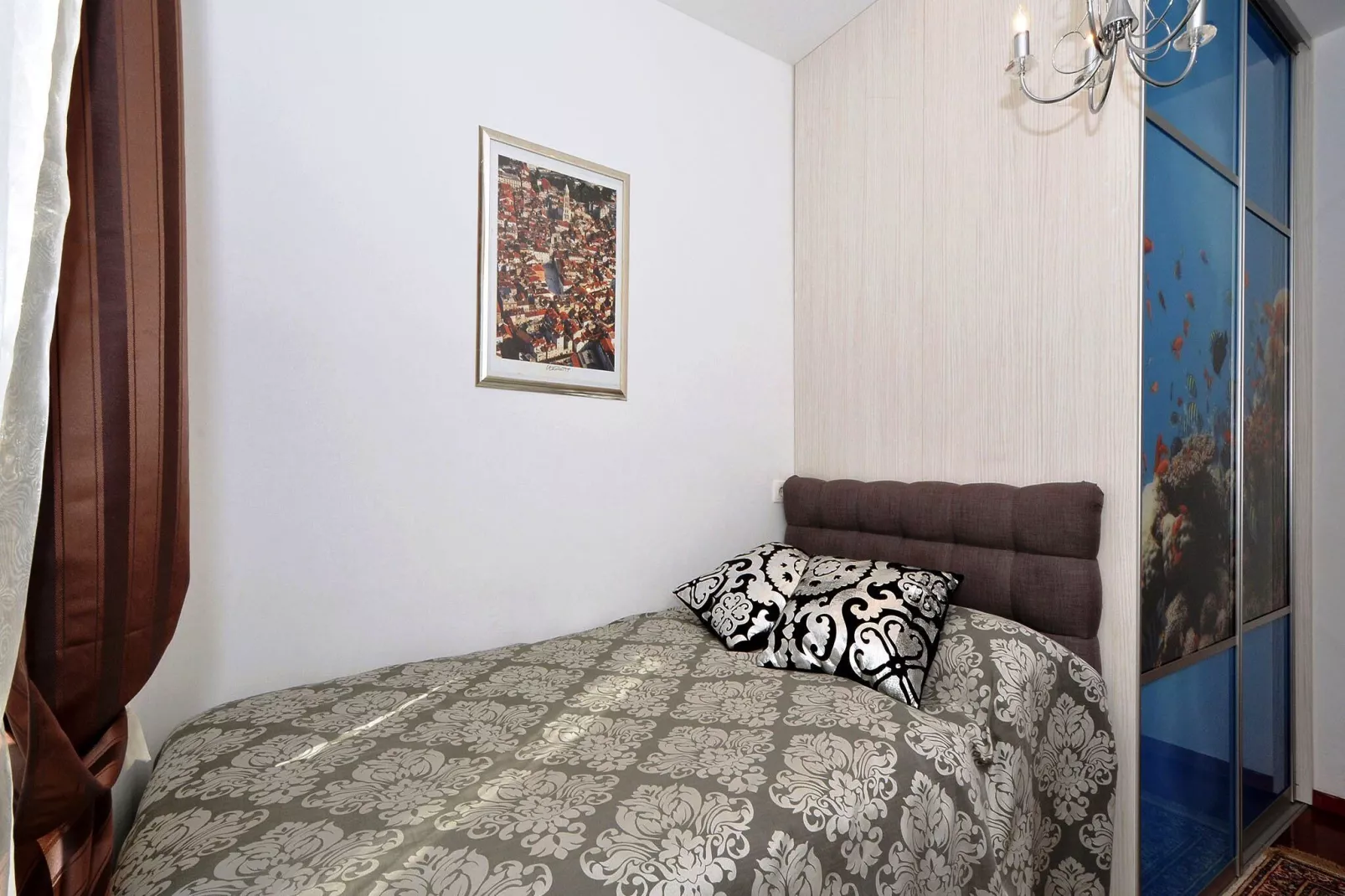 Apartment Villa Bepe - Three bedroom apartment with Sea view-Bedroom