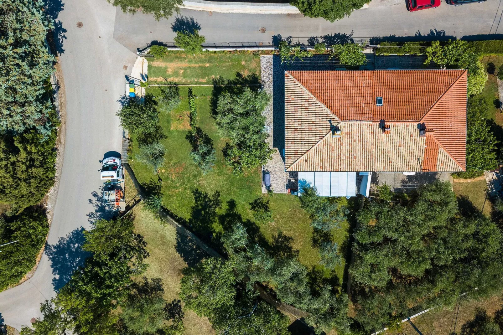 Holiday house Chill out Loborika - Two Bedroom Holiday Home with Terrace-Extérieur
