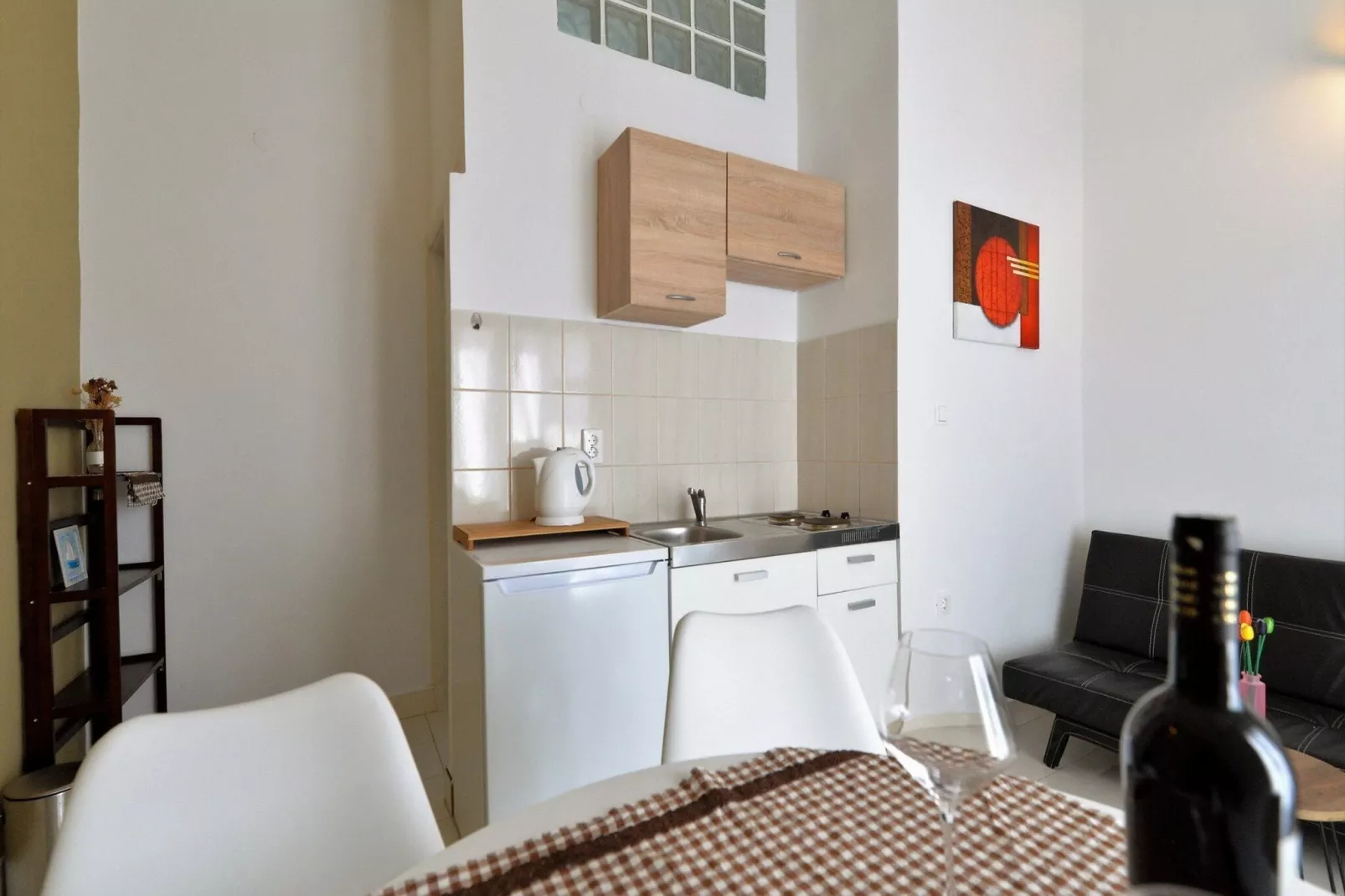 Apartments Helena - One bedroom apartment with Balcony and Sea View - A1-Kitchen