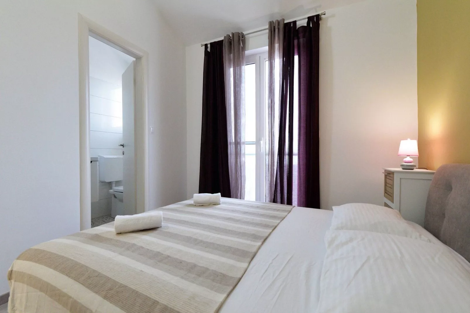 Apartments Helena - One bedroom apartment with Balcony and Sea View - A1-Bedroom
