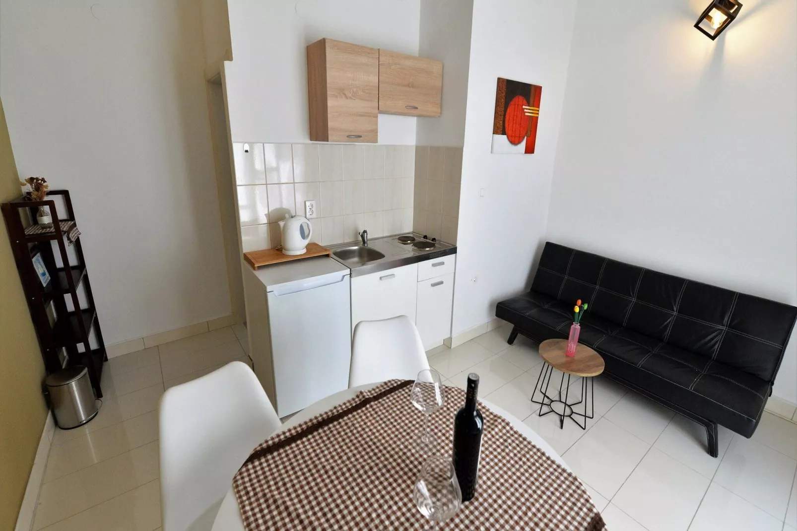 Apartments Helena - One bedroom apartment with Balcony and Sea View - A1-Indoor