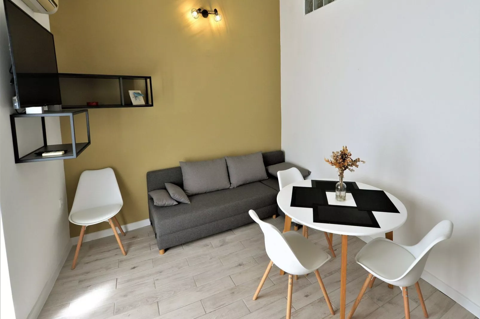 Apartments Helena - Superior One bedroom apartment with Balcony and Sea View - A2-Salon