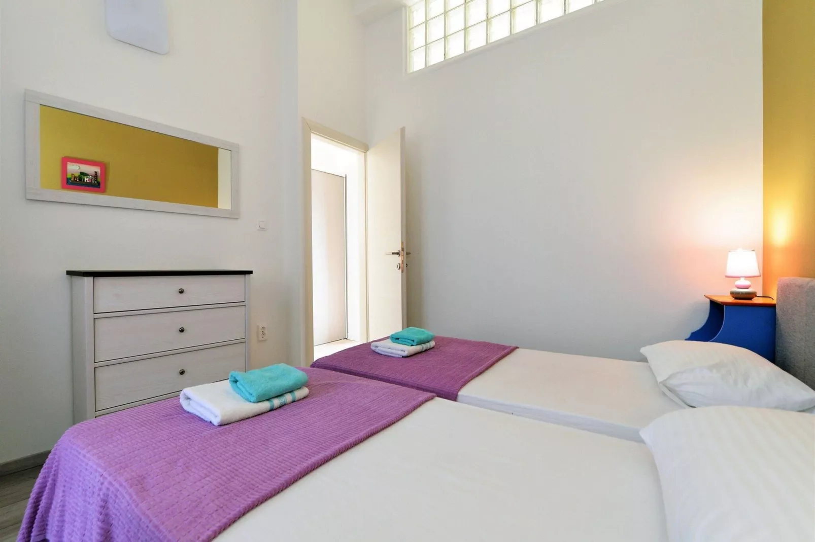 Apartments Helena - Superior One bedroom apartment with Balcony and Sea View - A2-Chambre