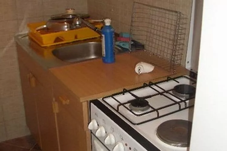 Apartment Dario - One Bedroom Apartment with Terrace and Sea View-Kitchen