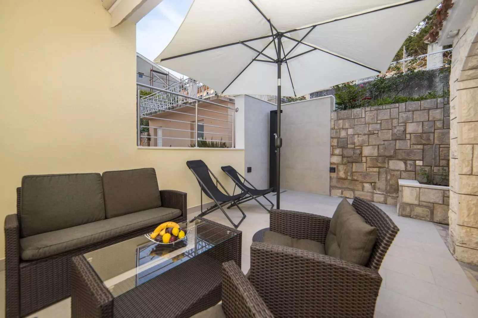 Apartments Ema-Two Bedroom Apartment with Sea View ( Perla )-Terrace