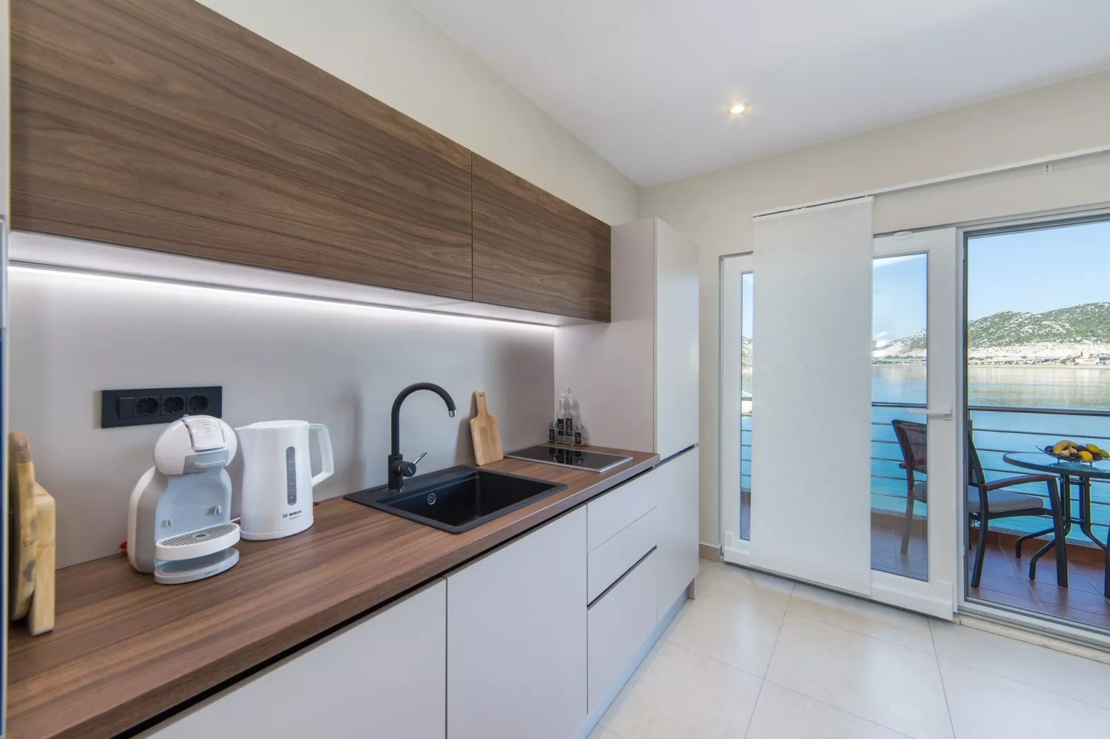Apartments Ema-Comfort Two Bedroom Apartment with Sea View ( Fancy )-Kitchen