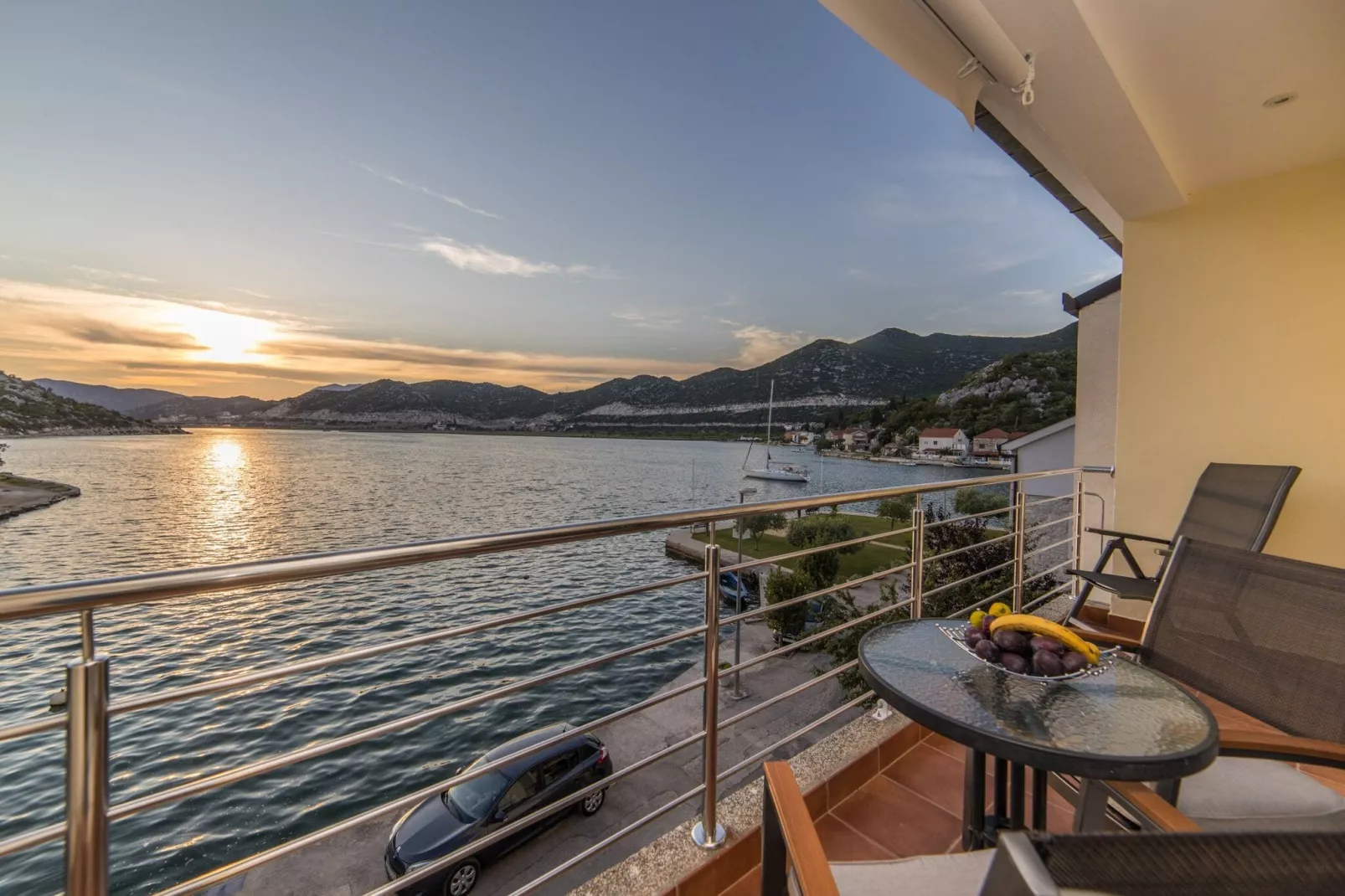 Apartments Ema-Comfort Two Bedroom Apartment with Sea View ( Fancy )-Terrace