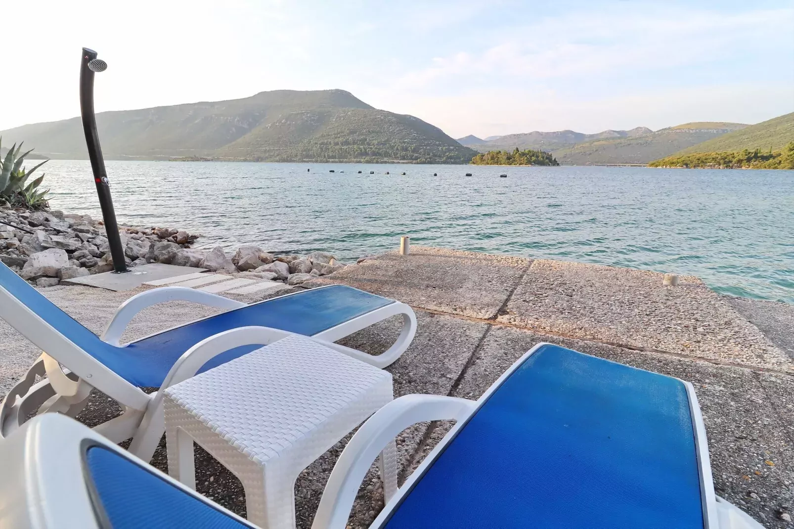 Apartments More & Ja - Superior One Bedroom Apartment with Terrace and Sea View ( 2. zapad )-Outdoor