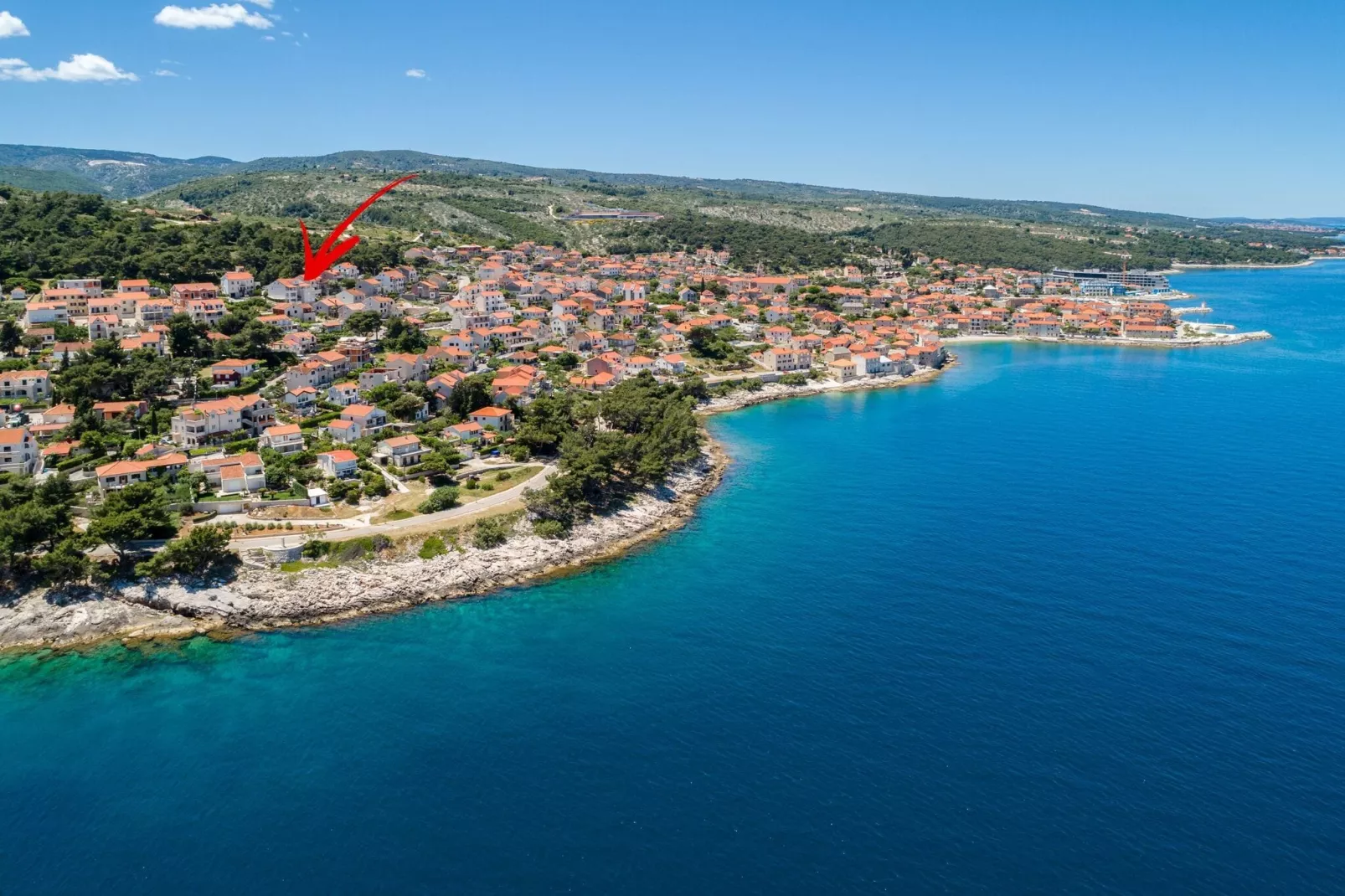 Sunset view apartment - One bedroom apartment with balcony and sea view-View