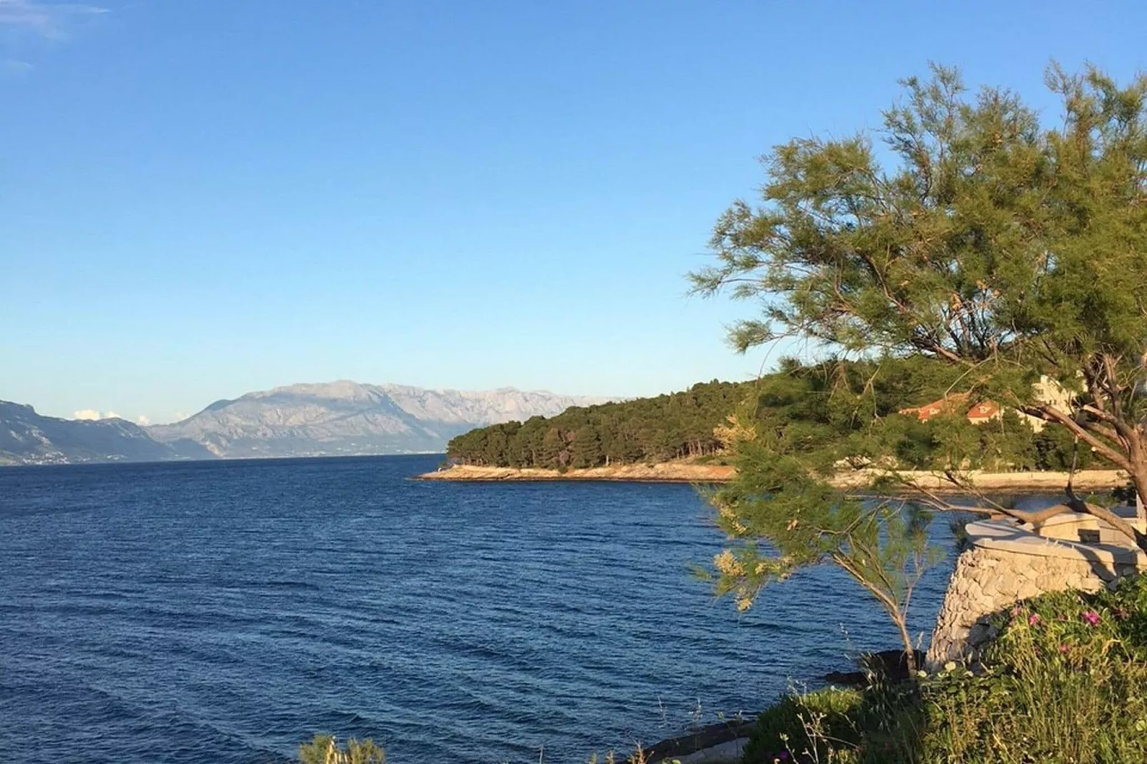 Sunset view apartment - One bedroom apartment with balcony and sea view-View