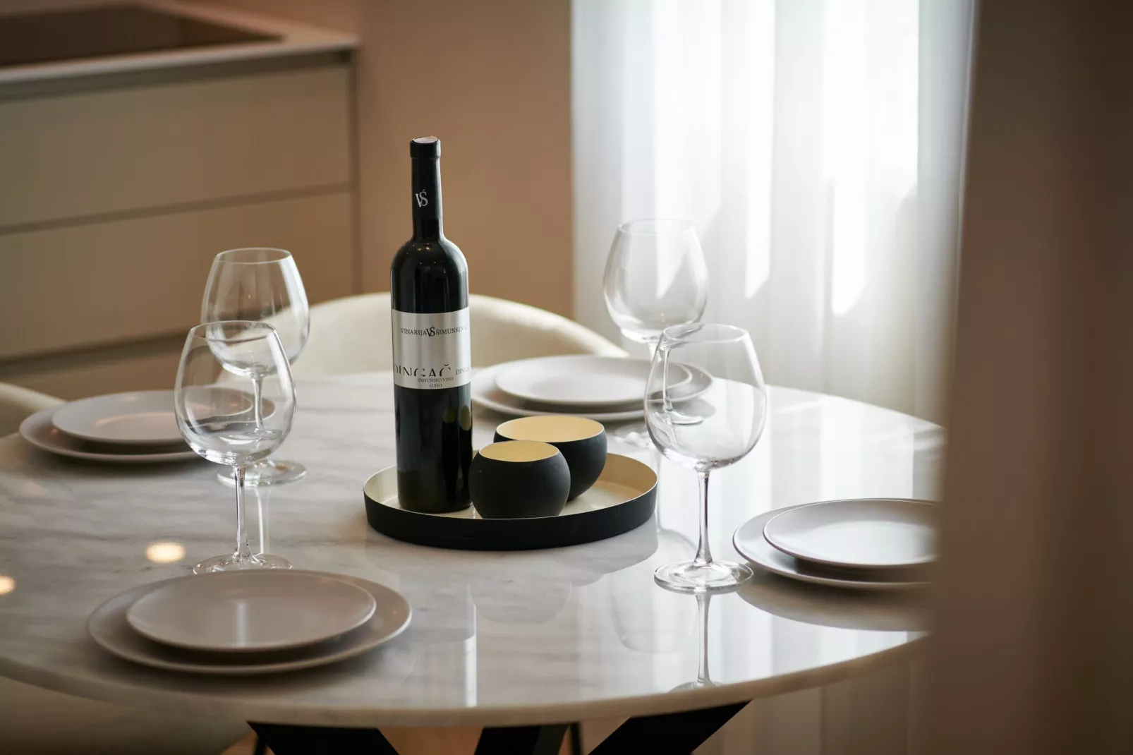 Apartment Blù-Two Bedroom Apartment with Terrace and Sea View-Esszimmer