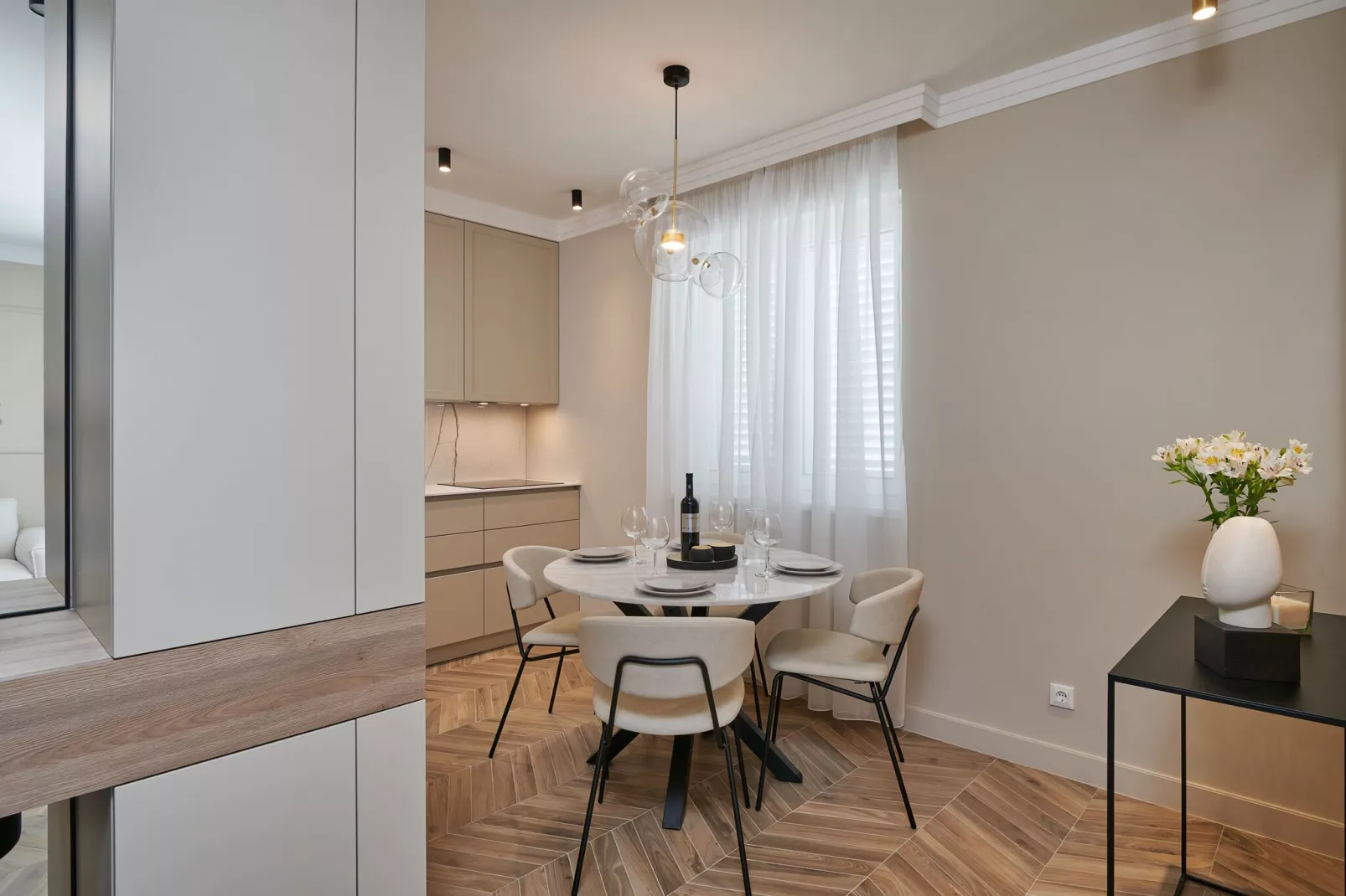 Apartment Blù-Two Bedroom Apartment with Terrace and Sea View-Esszimmer