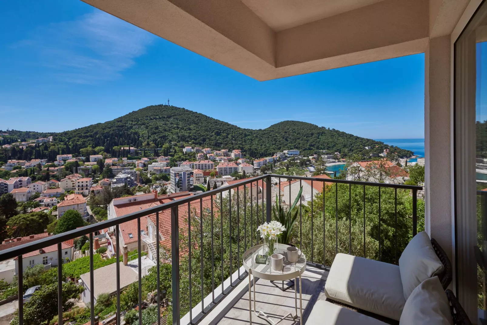 Apartment Blù-Two Bedroom Apartment with Terrace and Sea View-Terrasse