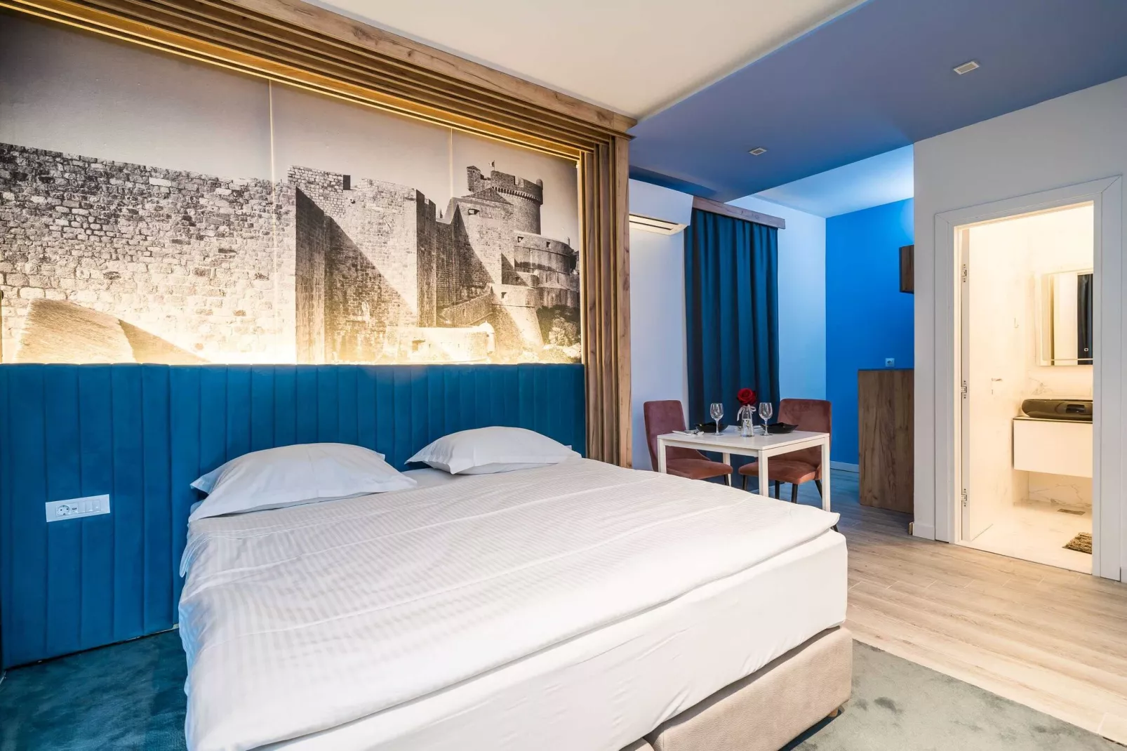 Apartments Tayra - Comfort studio apartment with balcony (BR3)-Bedroom