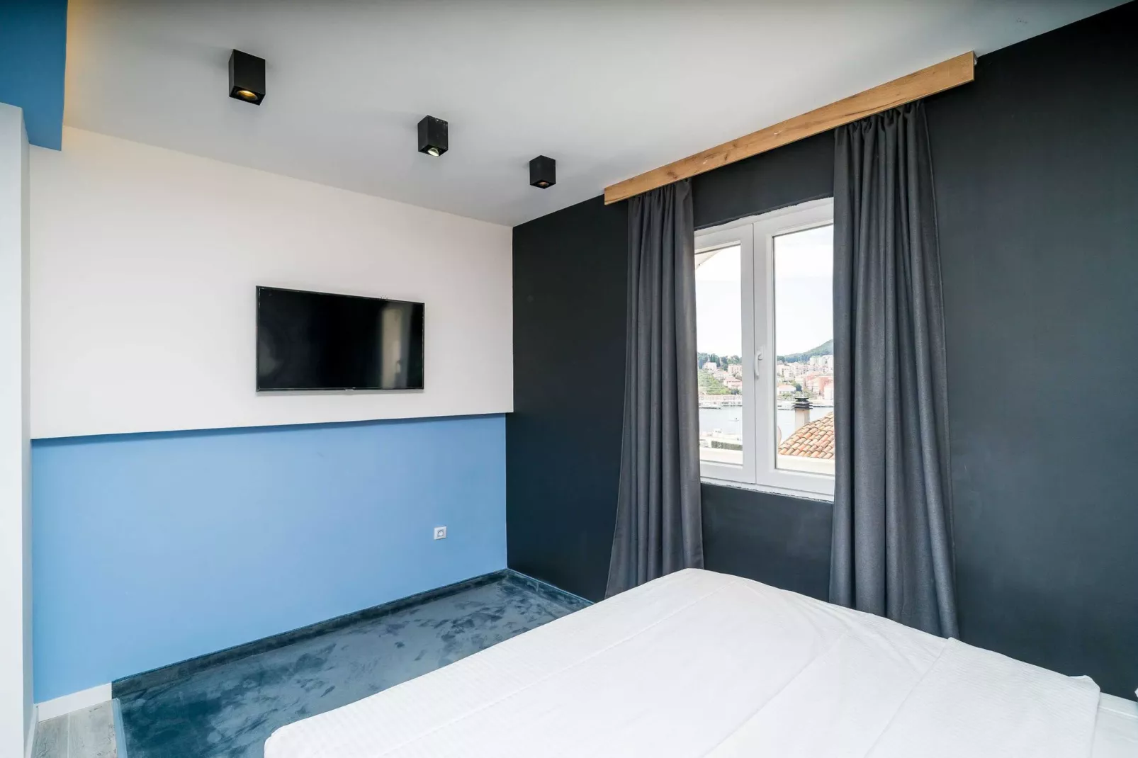 Apartments Tayra - Deluxe studio apartment with terrace (BR4)-Bedroom