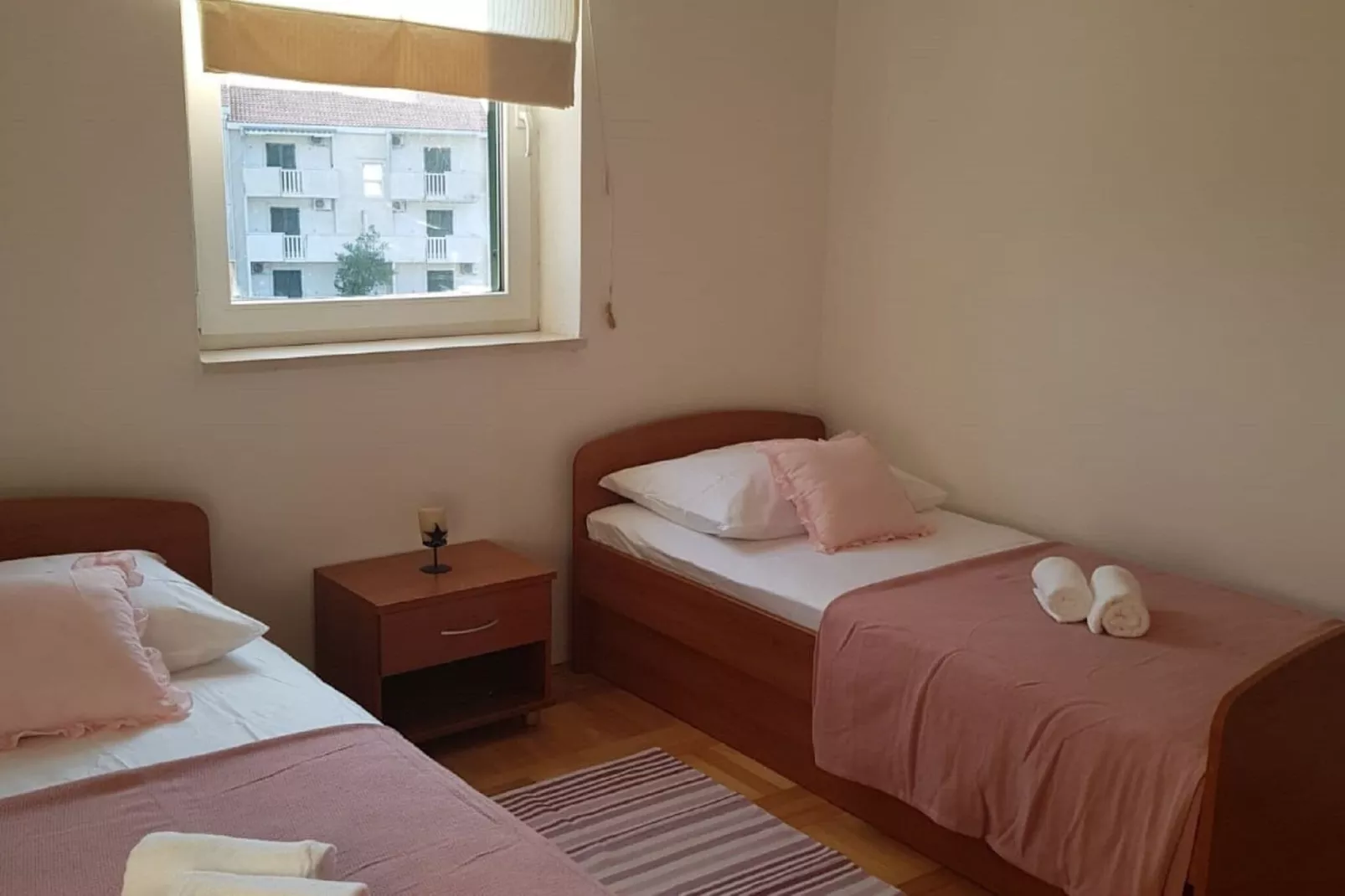 Apartment Cvita-Two Bedroom Apartment with Balcony and Sea View-Bedroom