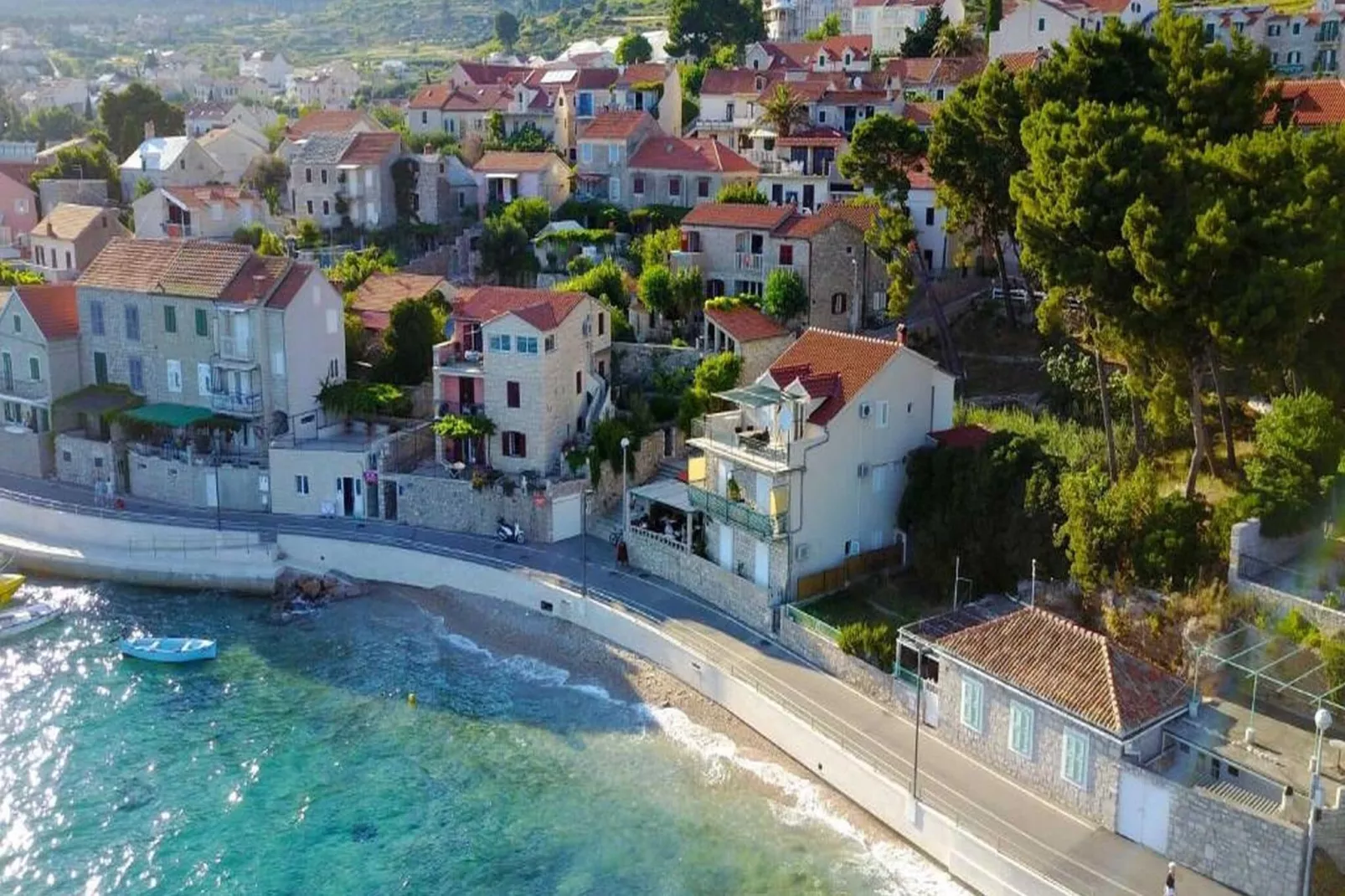 Apartment Račić - Two-bedroom Apartment with Balcony and Sea View-View