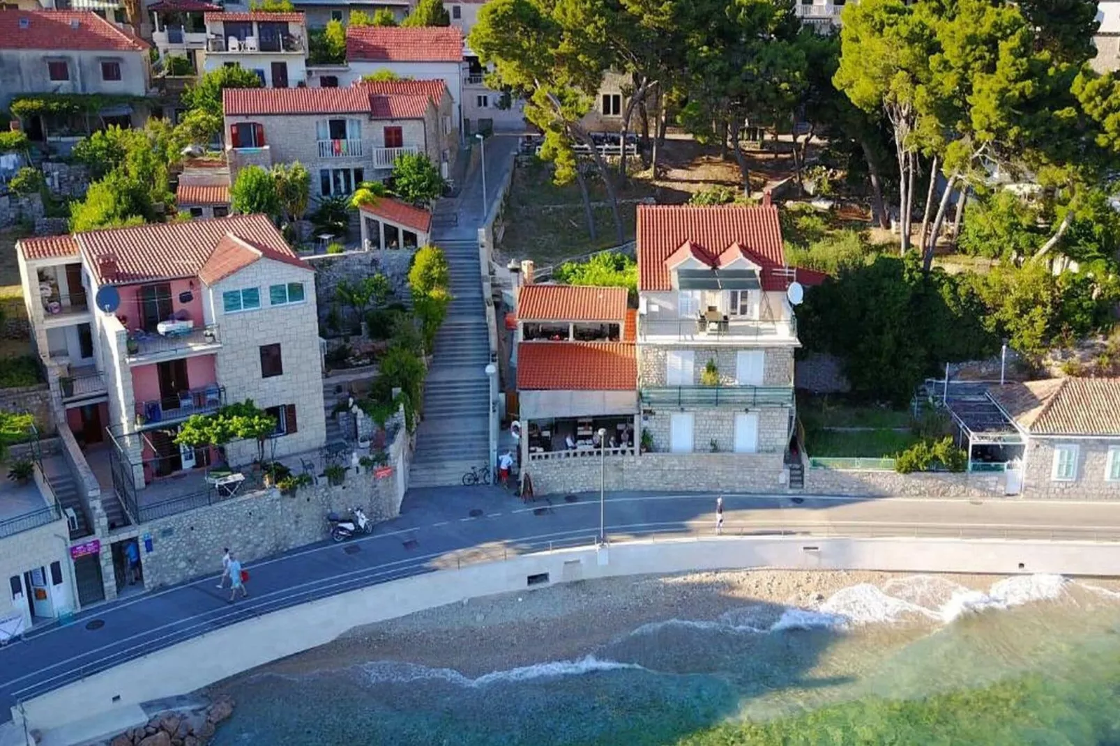 Apartment Račić - Two-bedroom Apartment with Balcony and Sea View-View