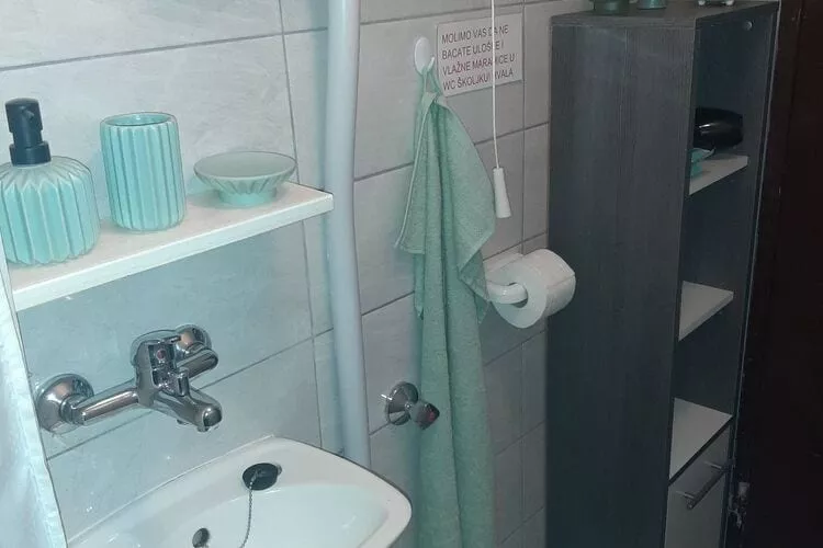 Apartment Amigo - Two Bedroom Apartment with Terrace and swimming pool-Bathroom