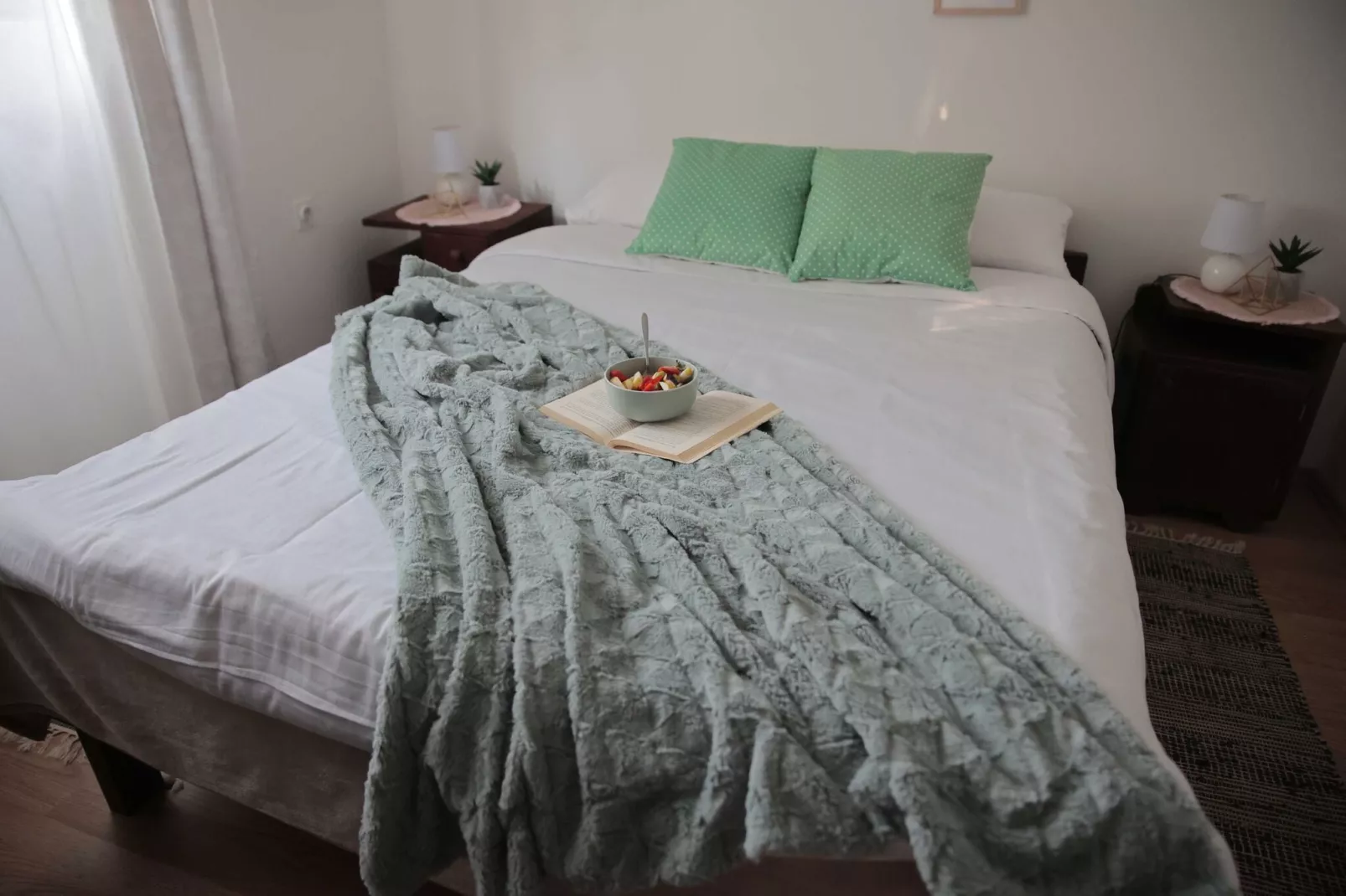 Apartment Amigo - Two Bedroom Apartment with Terrace and swimming pool-Bedroom