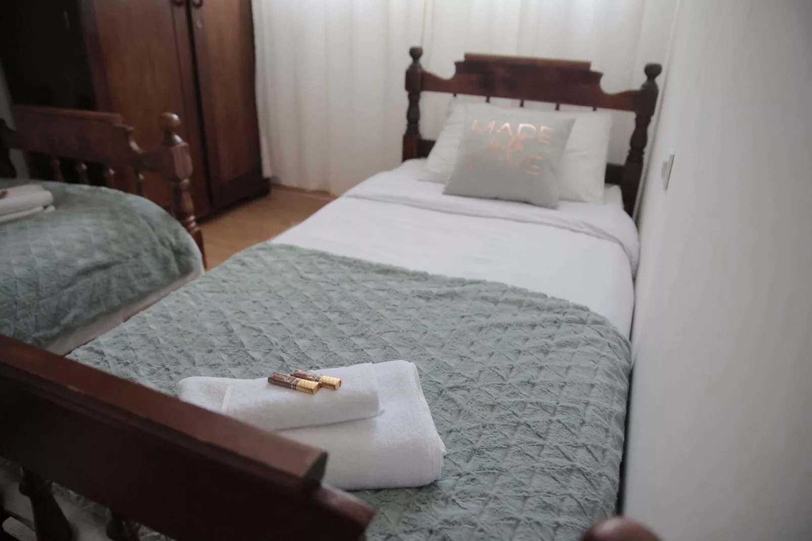 Apartment Amigo - Two Bedroom Apartment with Terrace and swimming pool-Bedroom