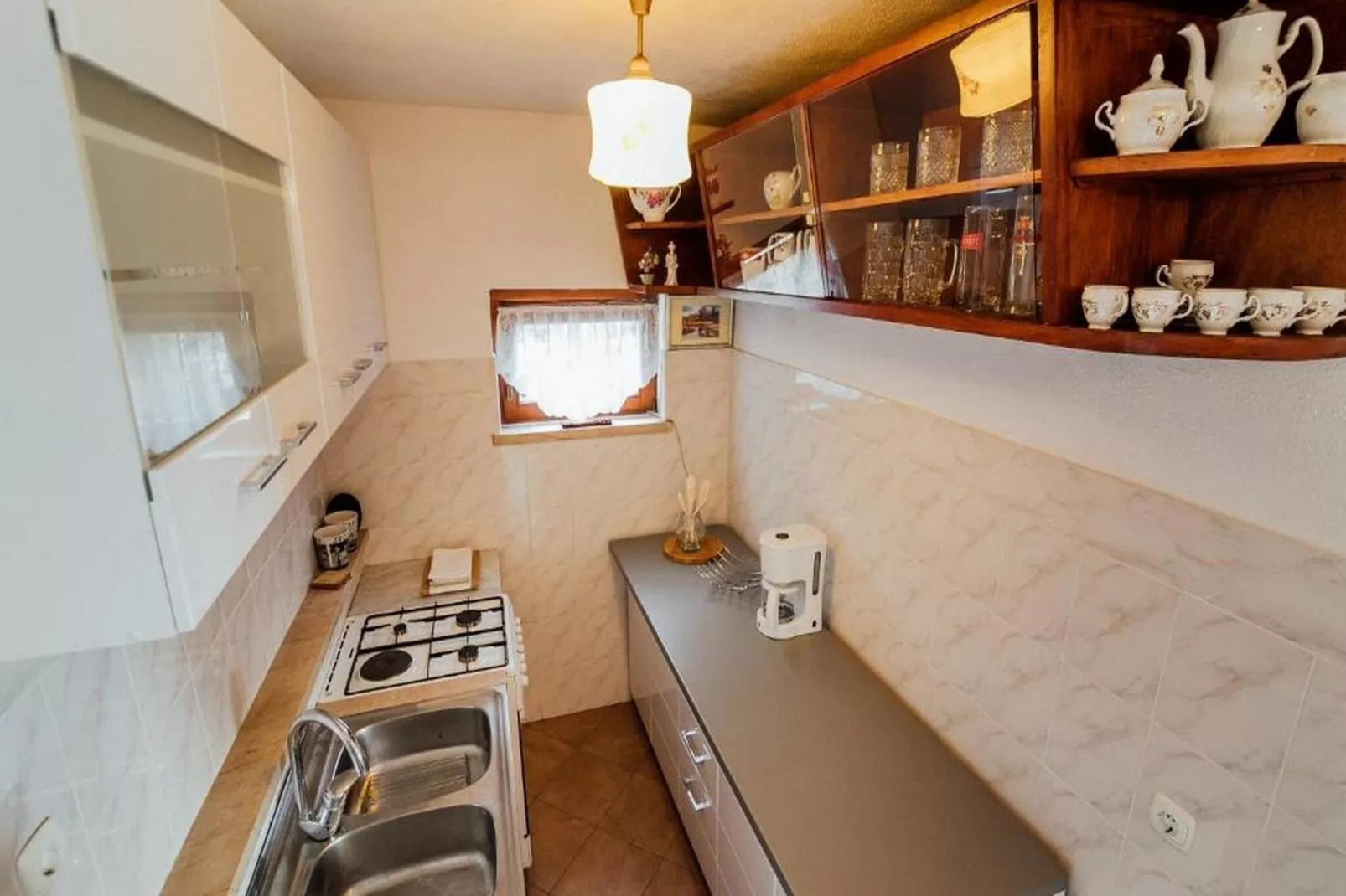 Cottage Ciara - One bedroom Holiday Home with pool and sea view-Kitchen