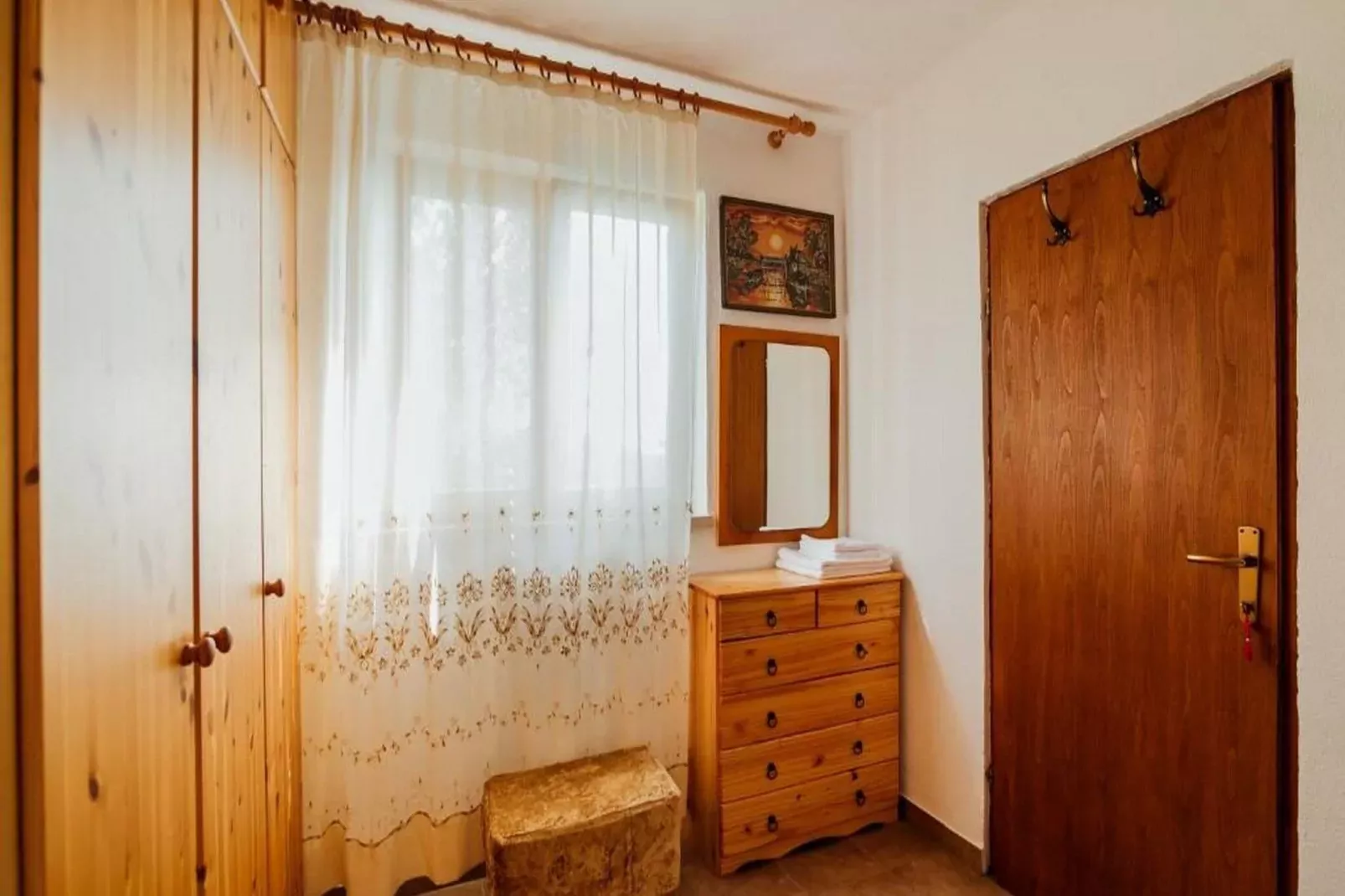 Cottage Ciara - One bedroom Holiday Home with pool and sea view-Bedroom