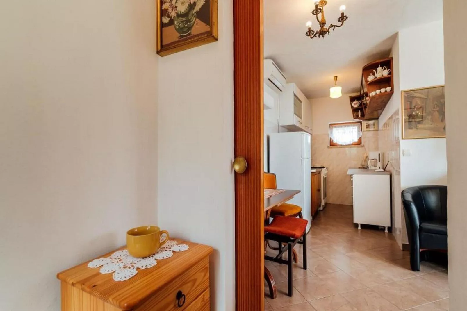 Cottage Ciara - One bedroom Holiday Home with pool and sea view-Indoor