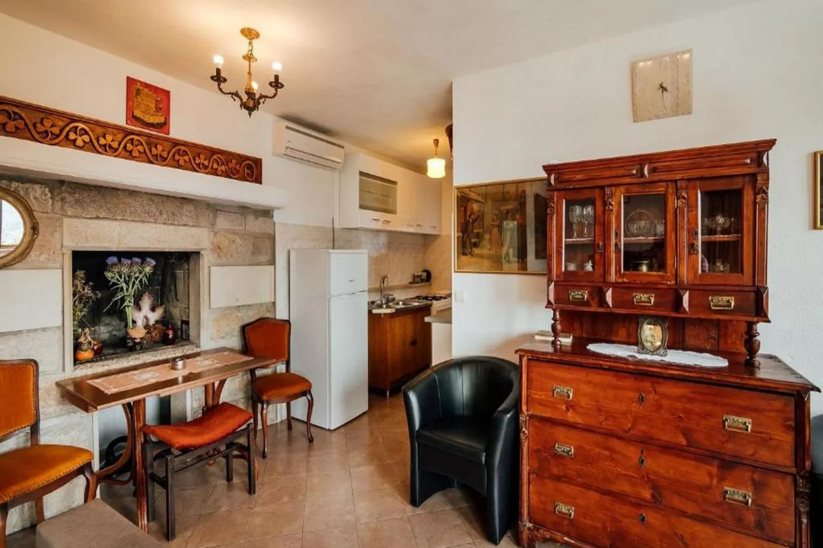 Cottage Ciara - One bedroom Holiday Home with pool and sea view-Indoor