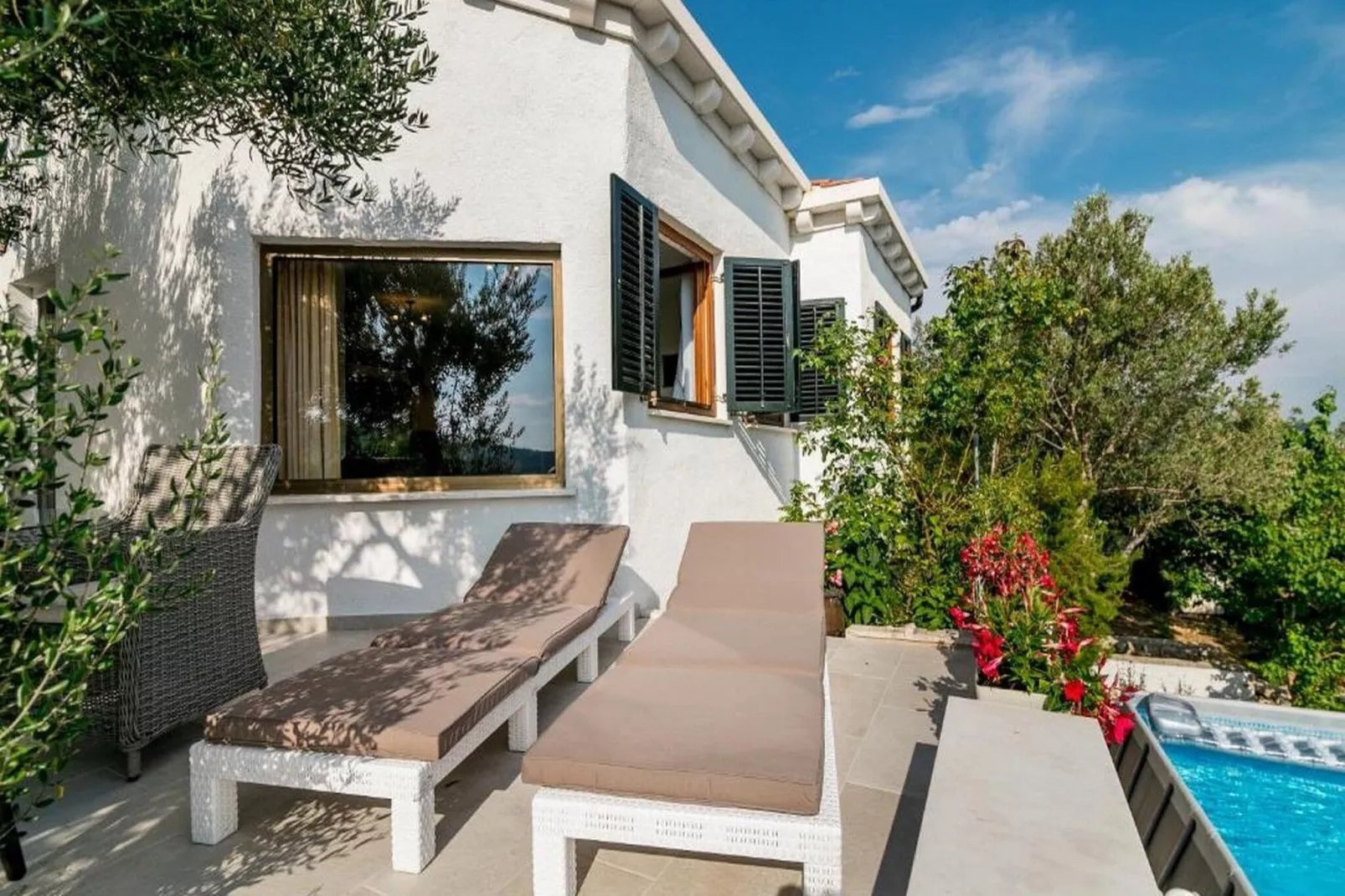 Cottage Ciara - One bedroom Holiday Home with pool and sea view-Outdoor