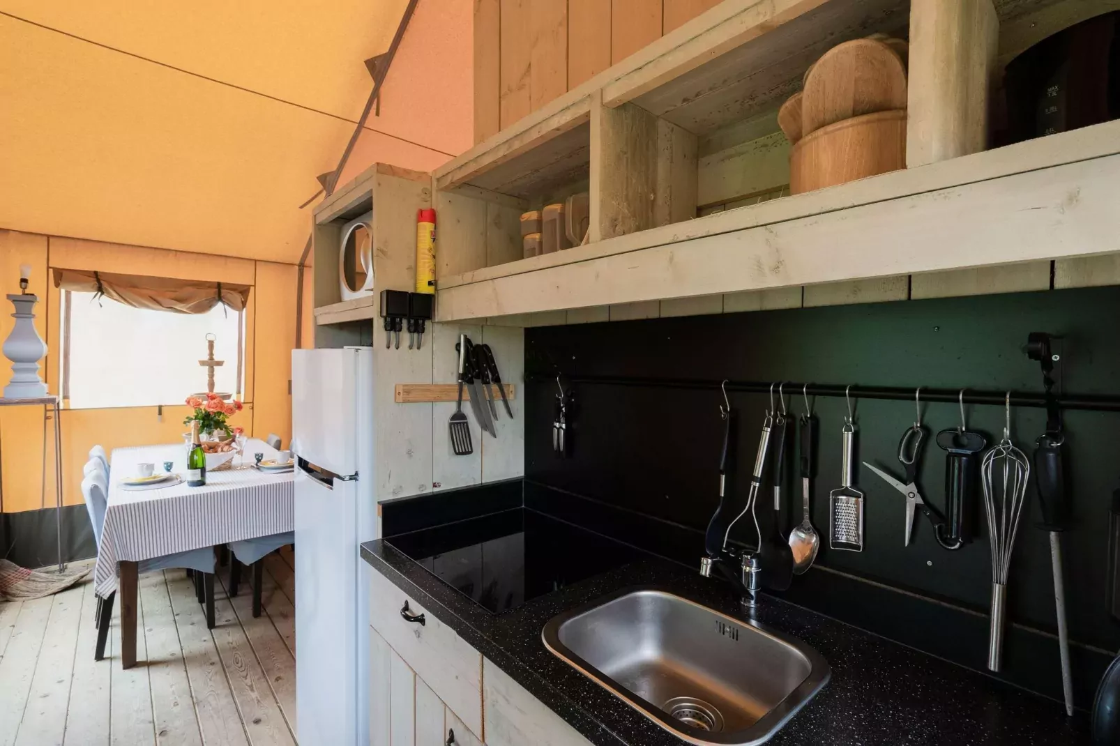 Lodge in de natuur-Kitchen