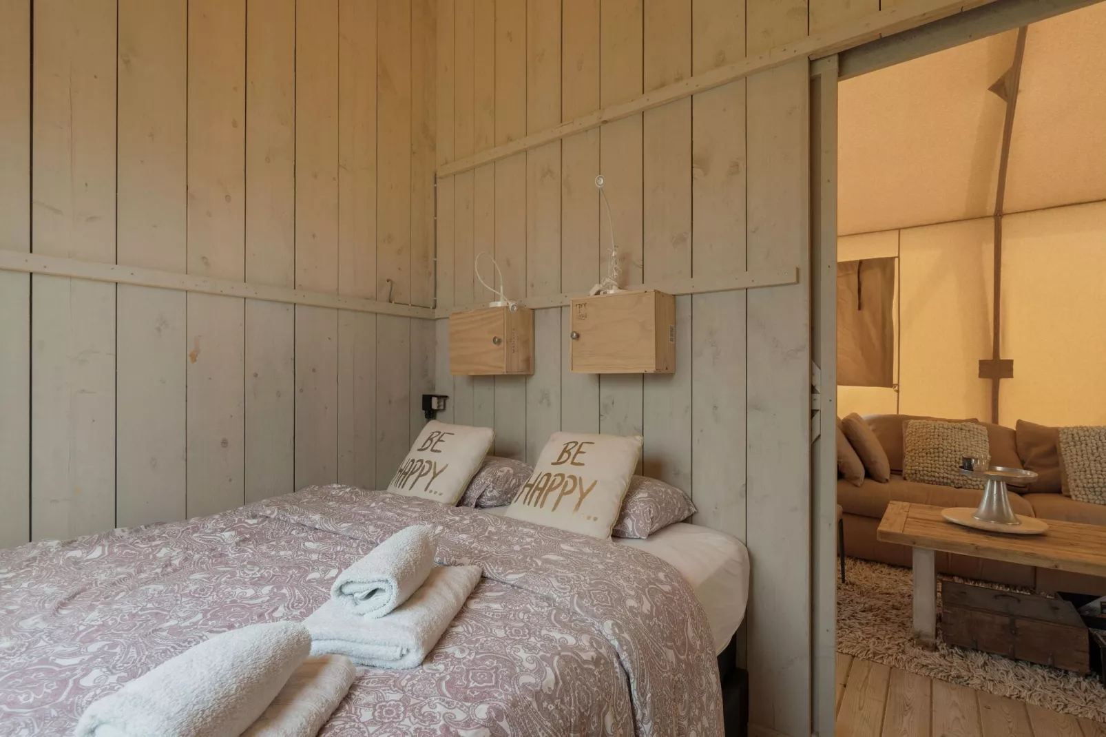 Lodge in de natuur-Bedroom