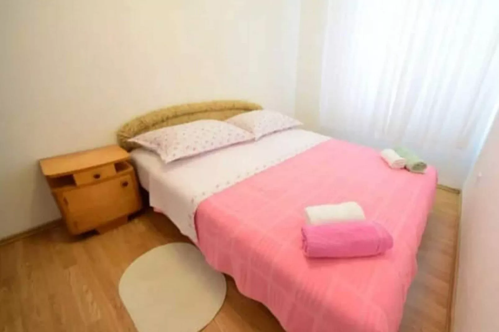 Apartment Mila - Three Bedroom Apartment with Terrace and Sea View-Bedroom