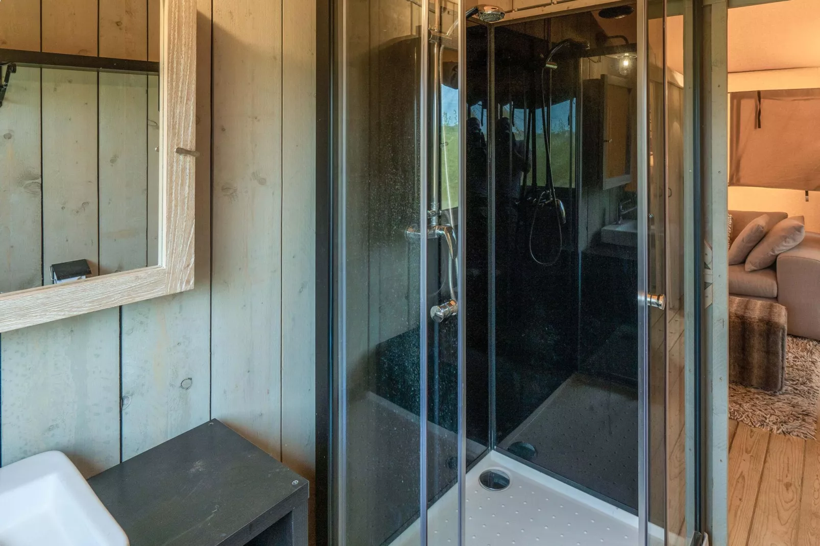 Lodge in de natuur-Bathroom