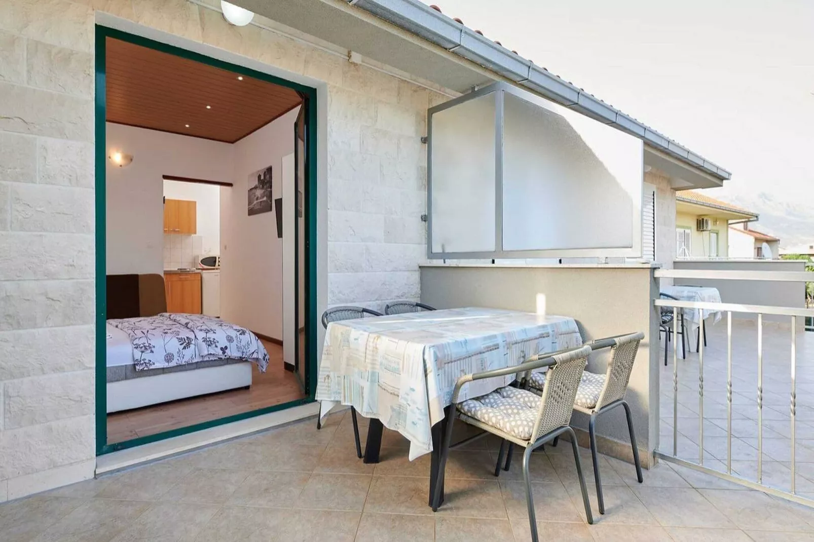 Apartments Vujina - Studio Apartment with Terrace 2 (Filip)-Outdoor