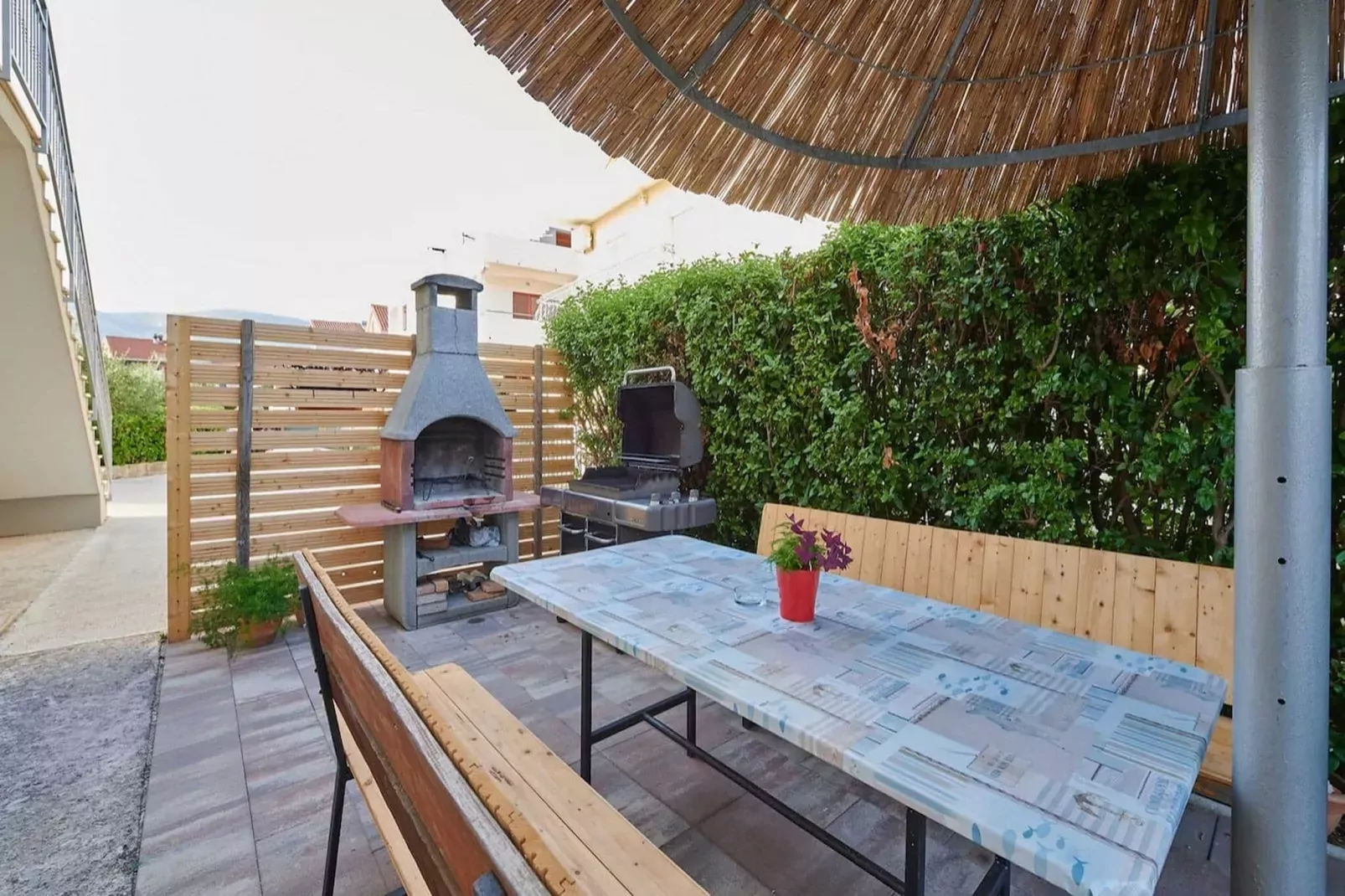 Apartments Vujina - Studio Apartment with Terrace 2 (Filip)-Outdoor