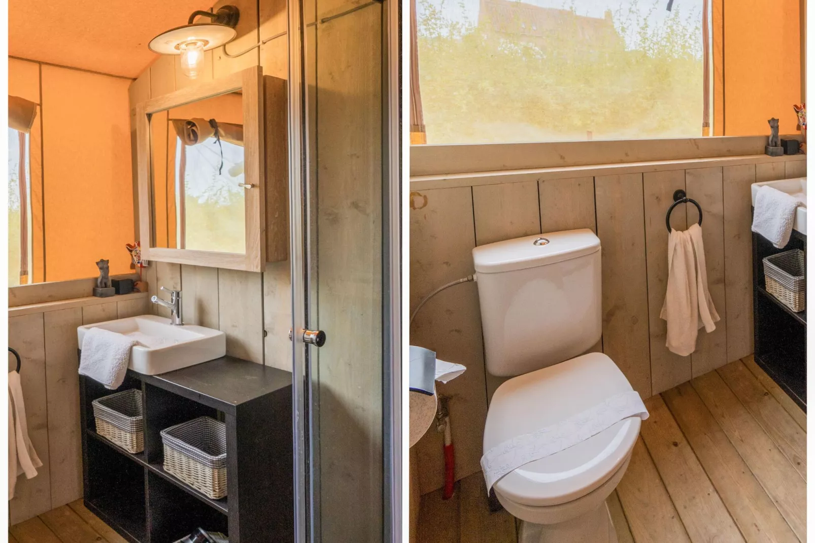 Lodge in de natuur-Bathroom