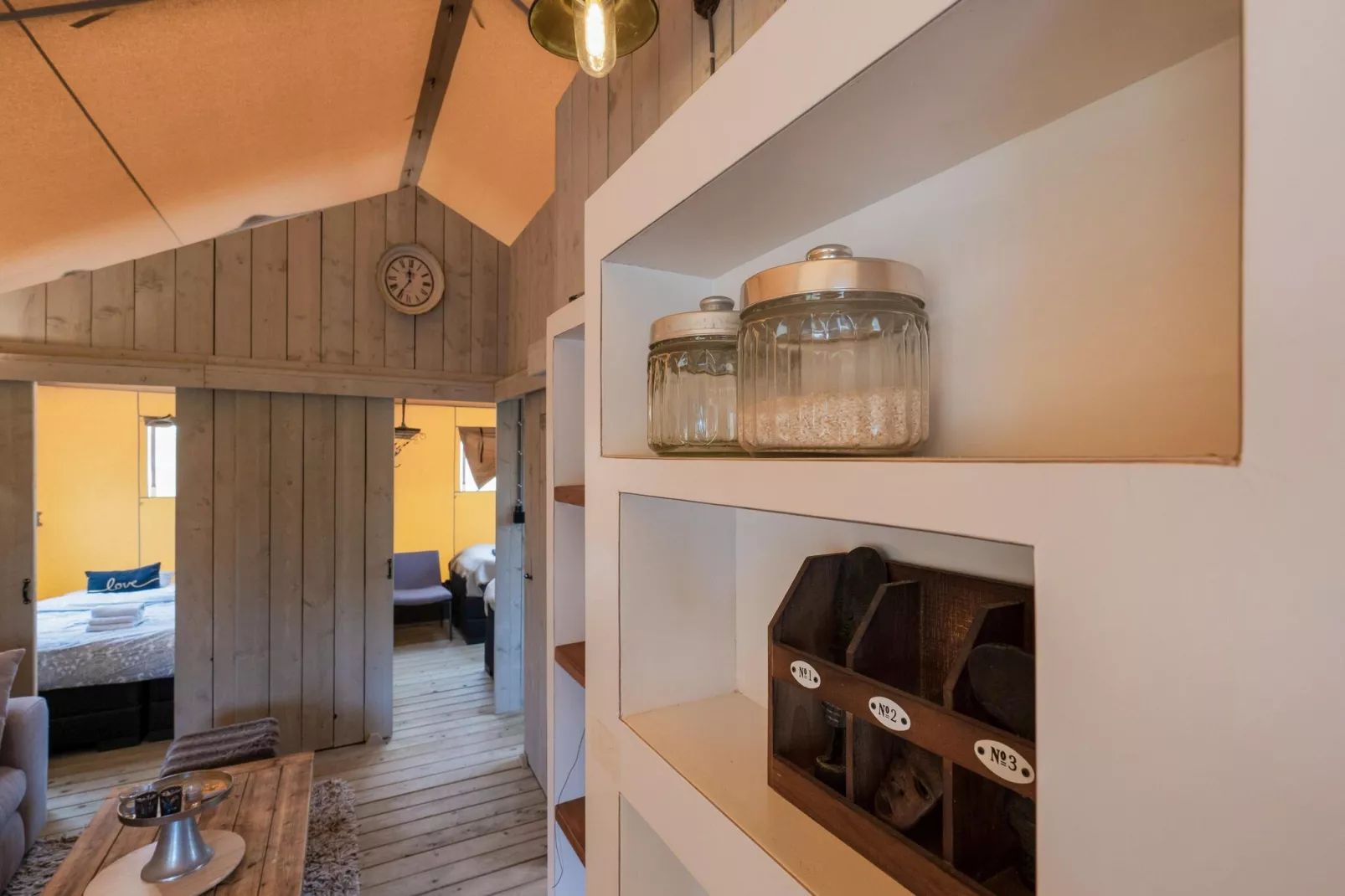 Lodge in de natuur-Atmosphere