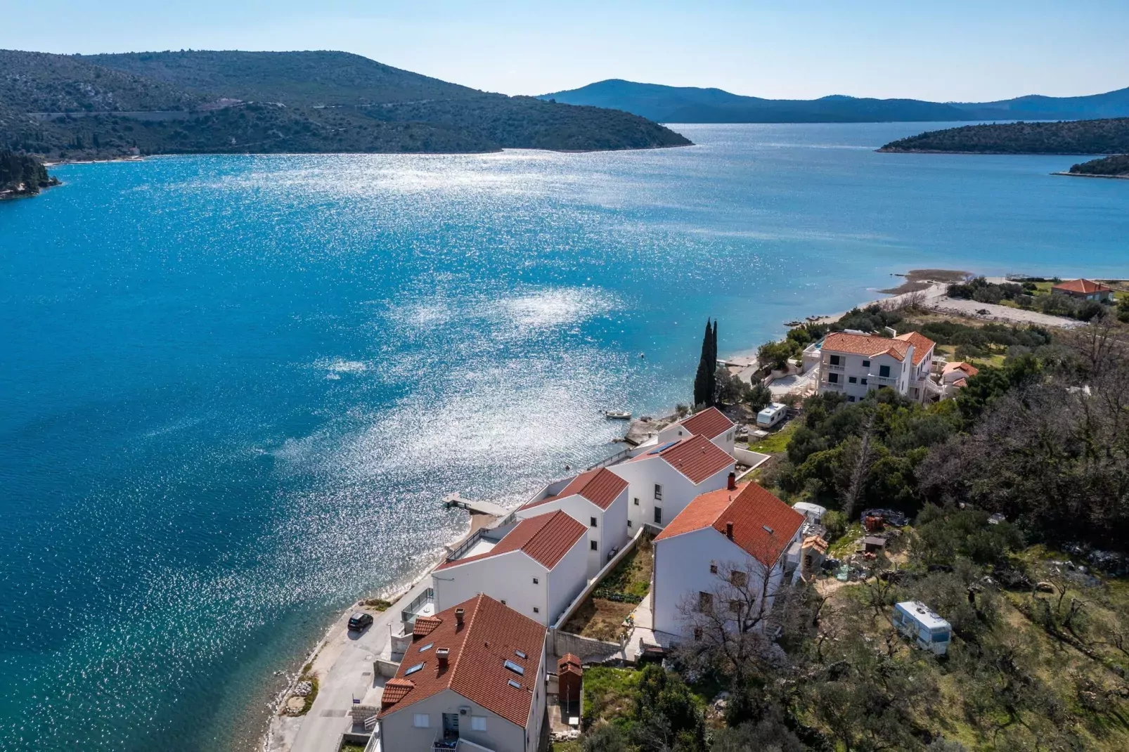 Apartment Bobić- Three Bedroom Apartment with Balcony and Sea View-View