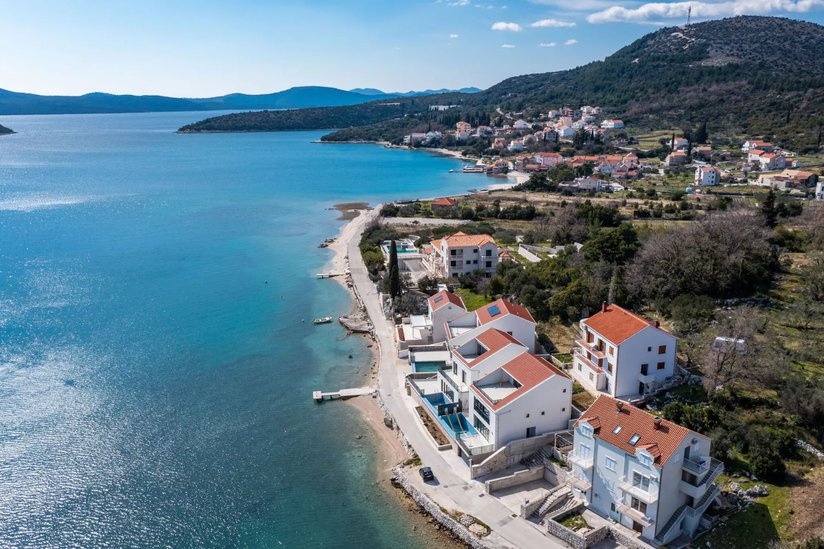 Apartment Bobić- Three Bedroom Apartment with Balcony and Sea View-View