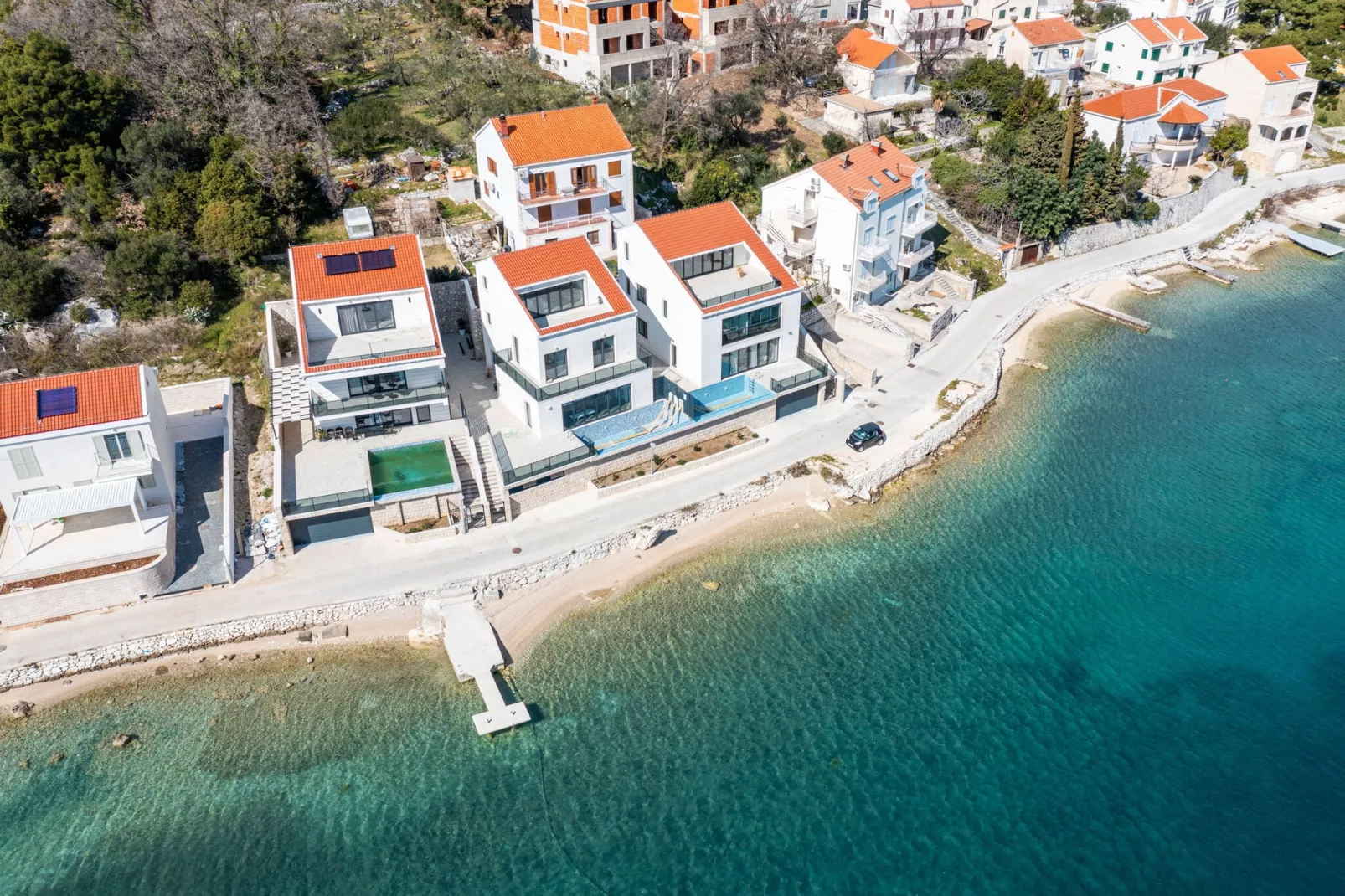 Apartment Bobić- Three Bedroom Apartment with Balcony and Sea View-View