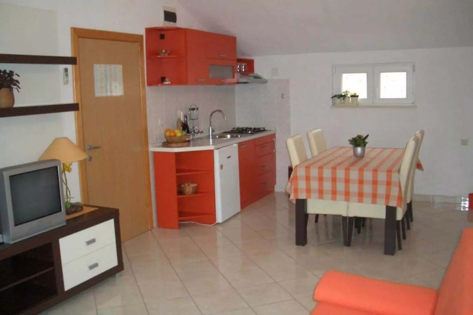 Apartments Paloc - One-Bedroom Apartment with Balcony and Sea View (Narančasti)-Innen